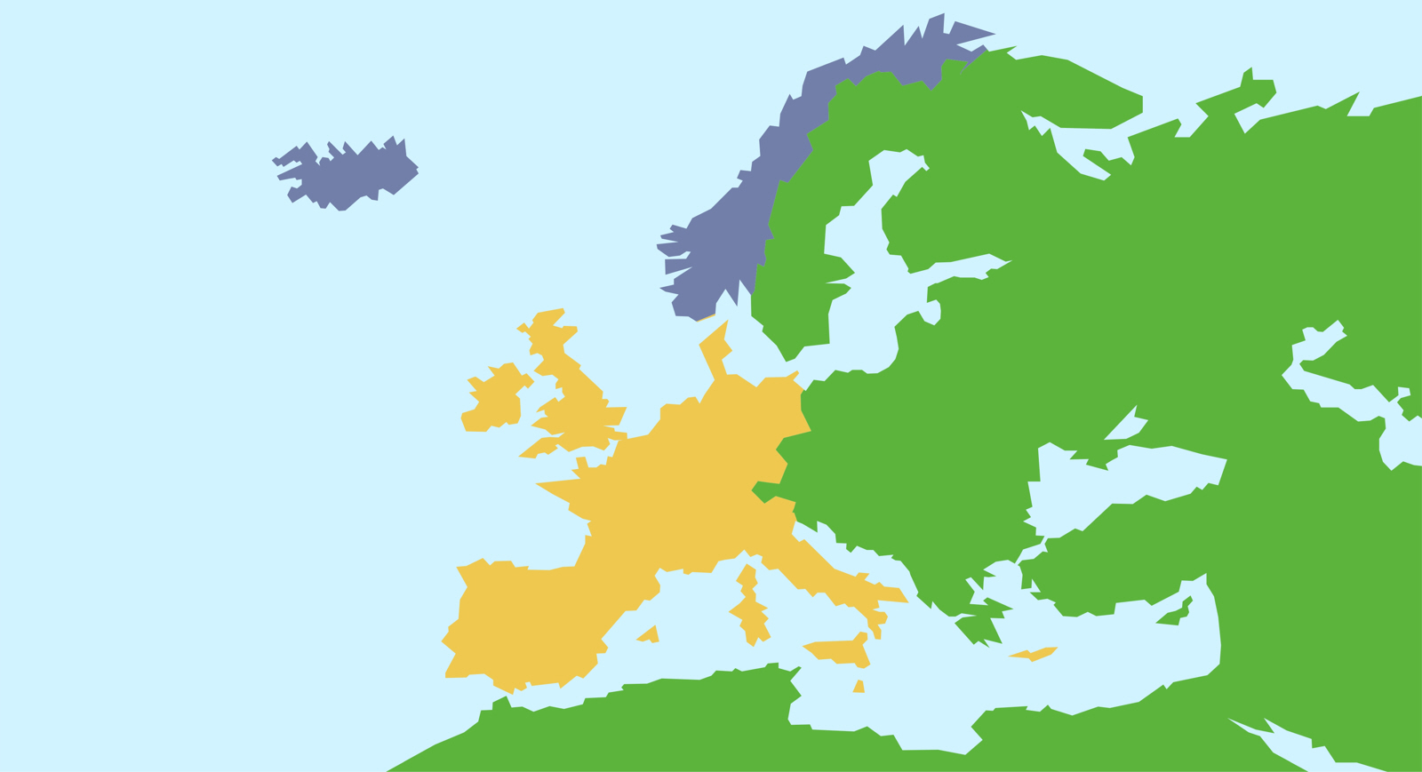 Map of Europe, Clipart, Continents, Countries, Europe, HQ Photo