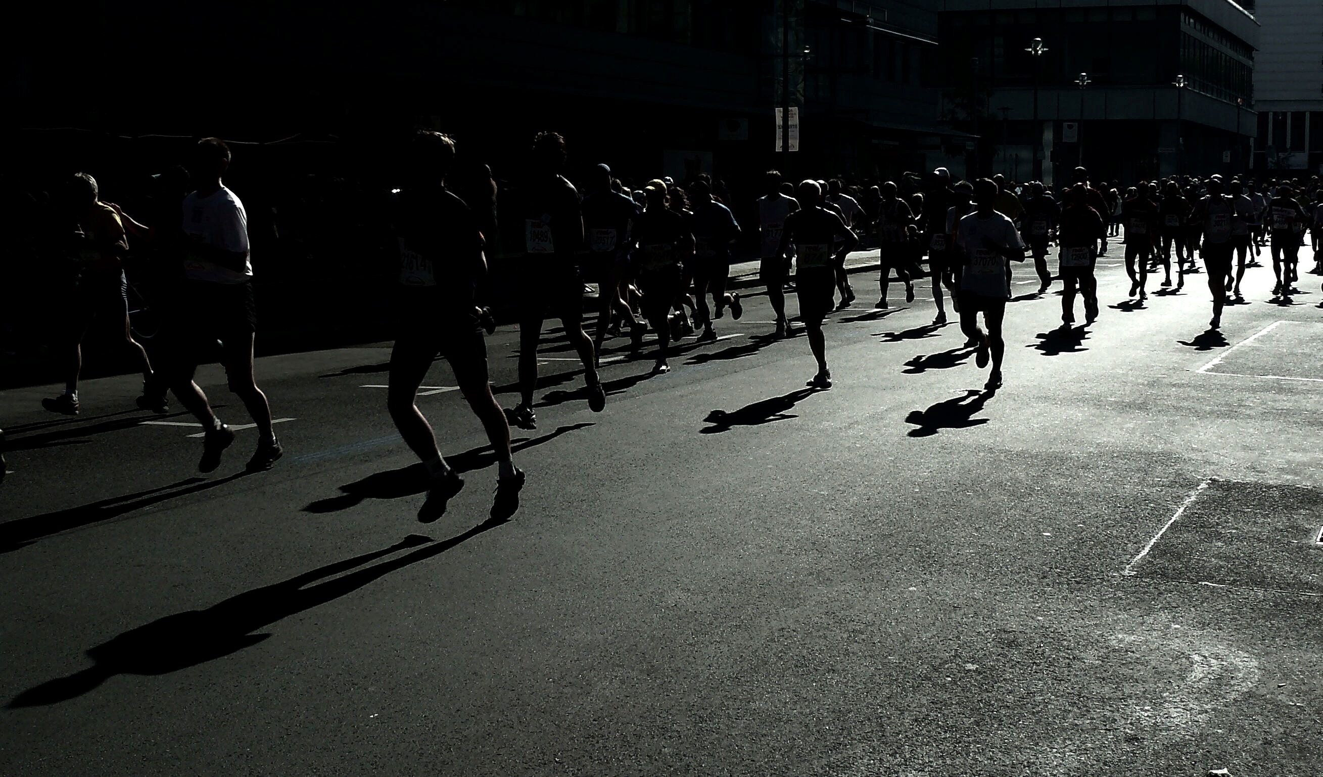 Marathon, Activity, Dark, People, Race, HQ Photo