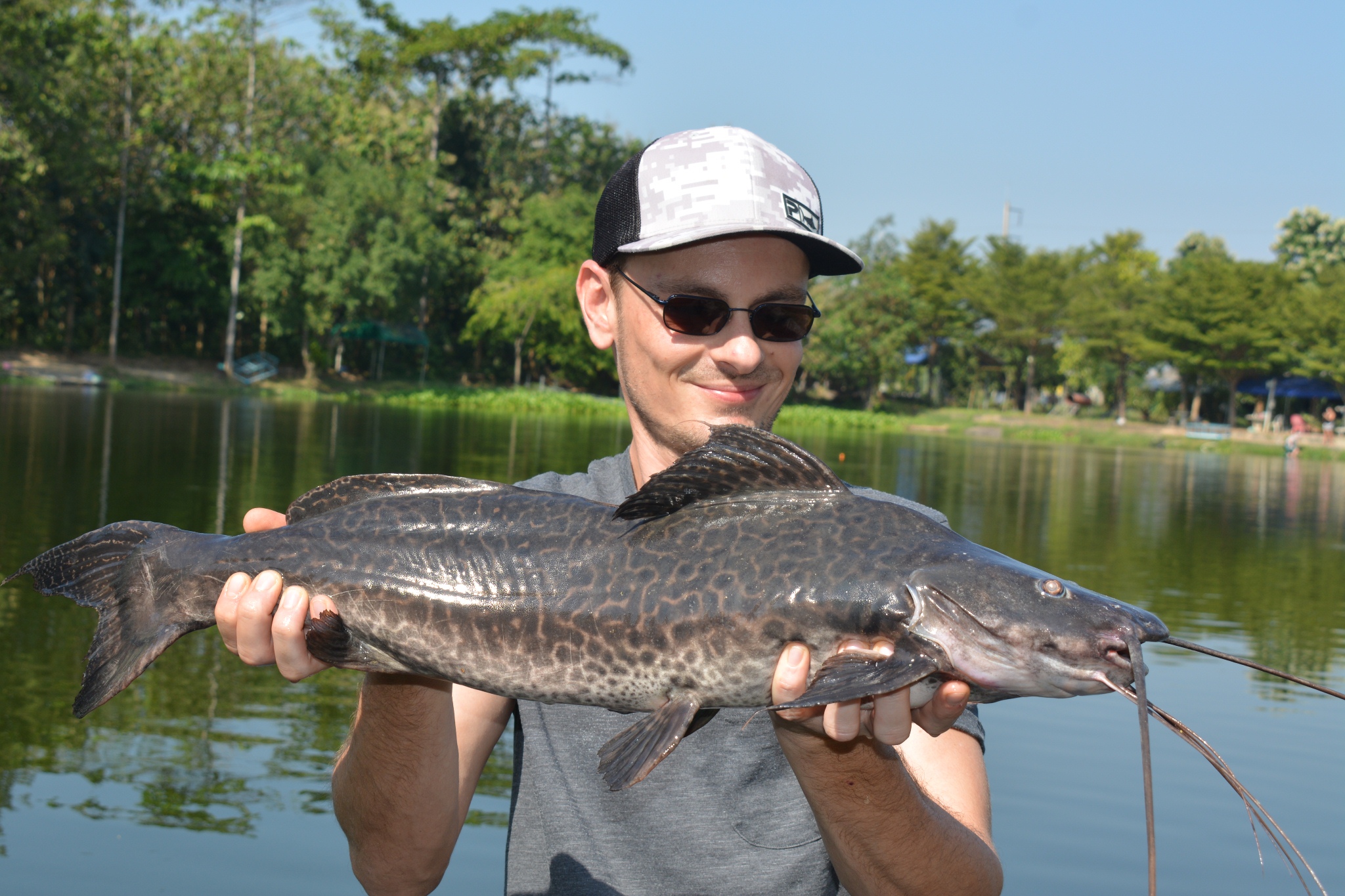 Guided Fishing Holidays in Thailand at Palm Tree Lagoon Photo Image ...