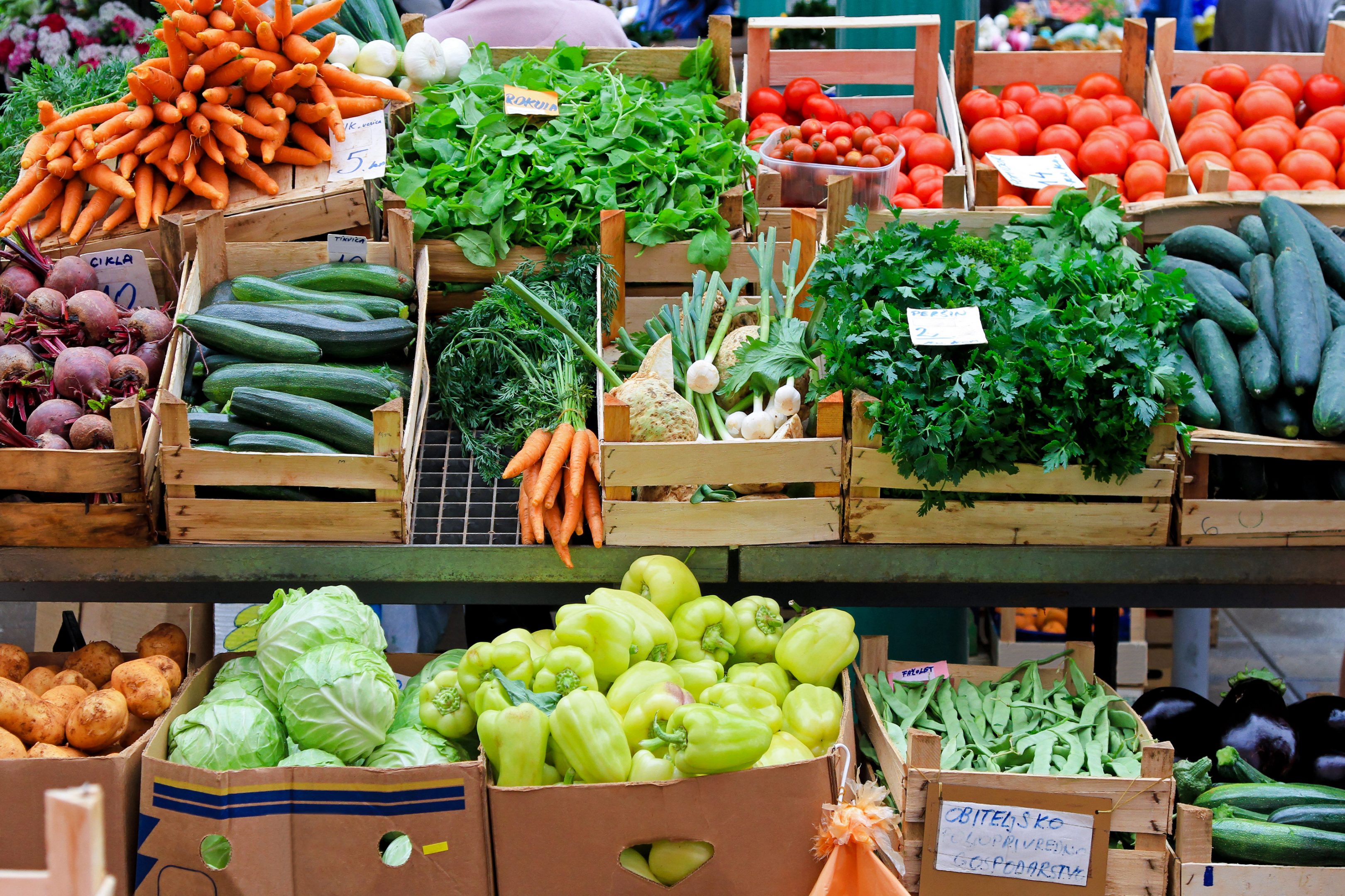 Market vegetables photo