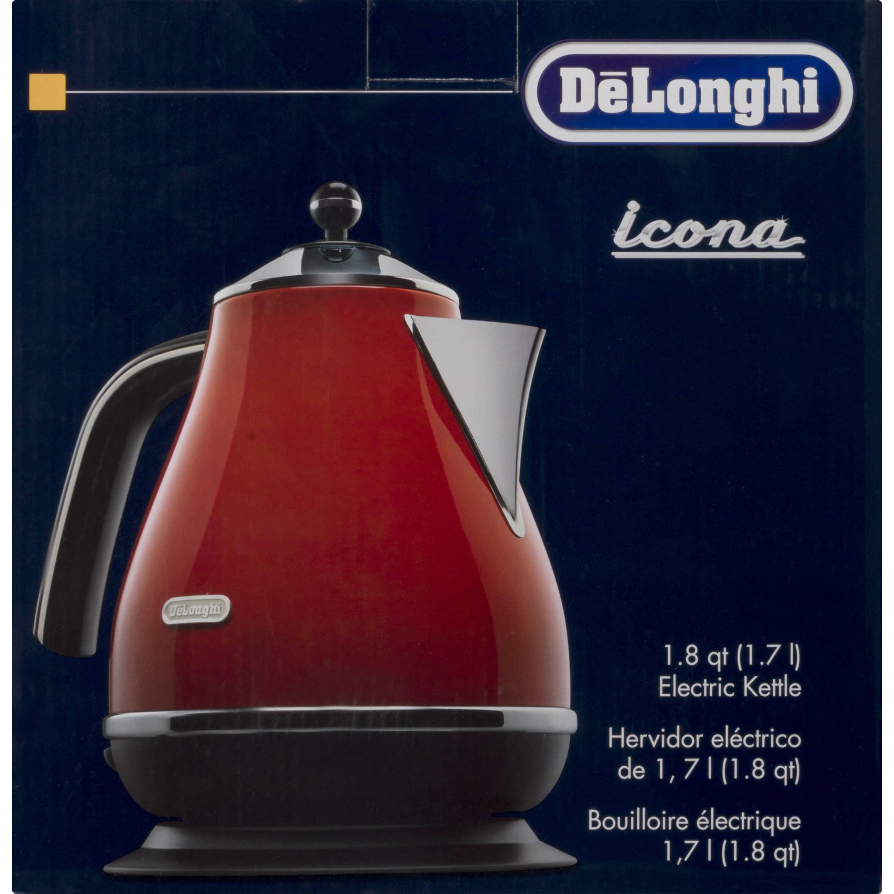 DeLonghi Icona 57.5 oz Electric Kettle - Walmart.com