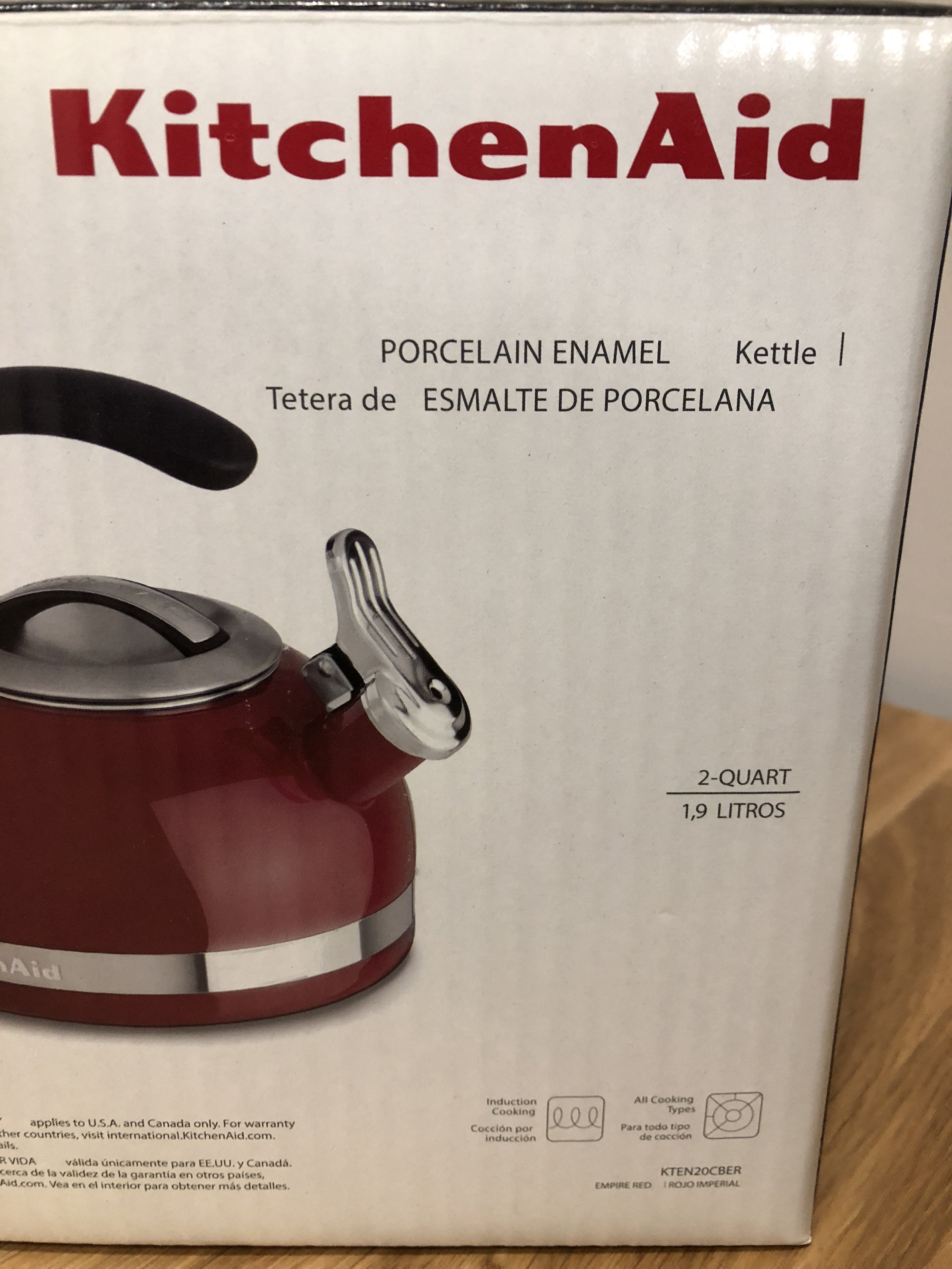 Kitchenaid Kettle Maroon – SELLECTION