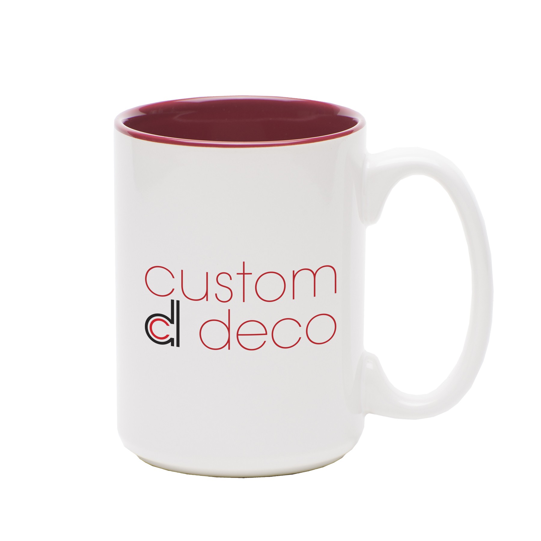 15 ounce Ceramic Custom Mug Custom Deco