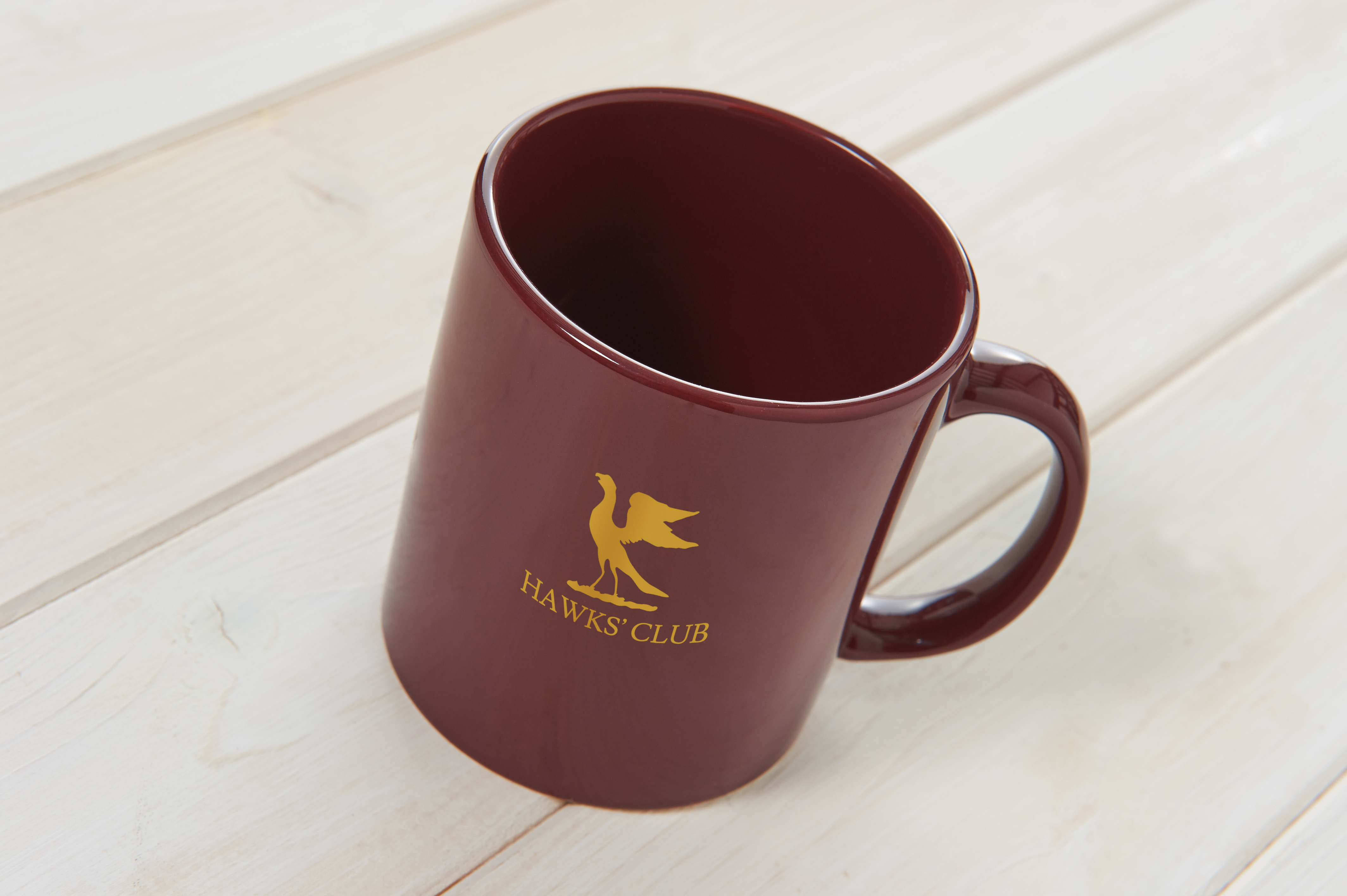 Mug (maroon) - Hawks' Club