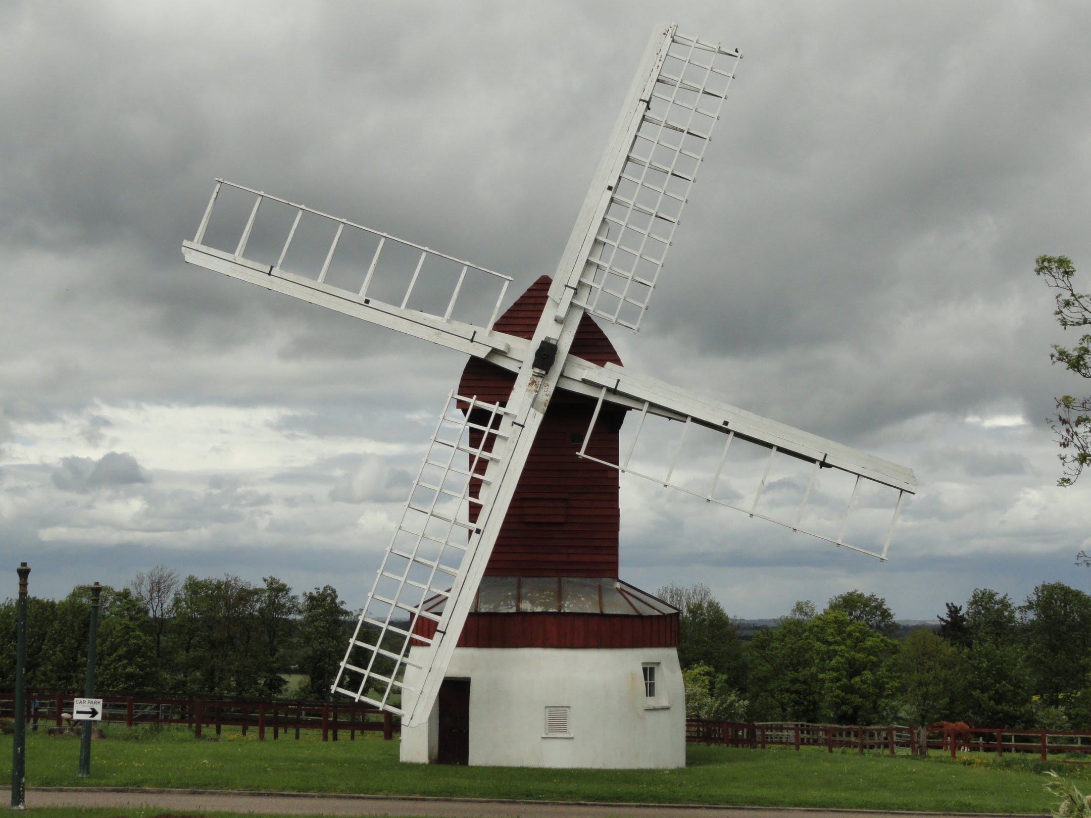 Windmills of Cambridgeshire: Madingley Windmill - YouTube