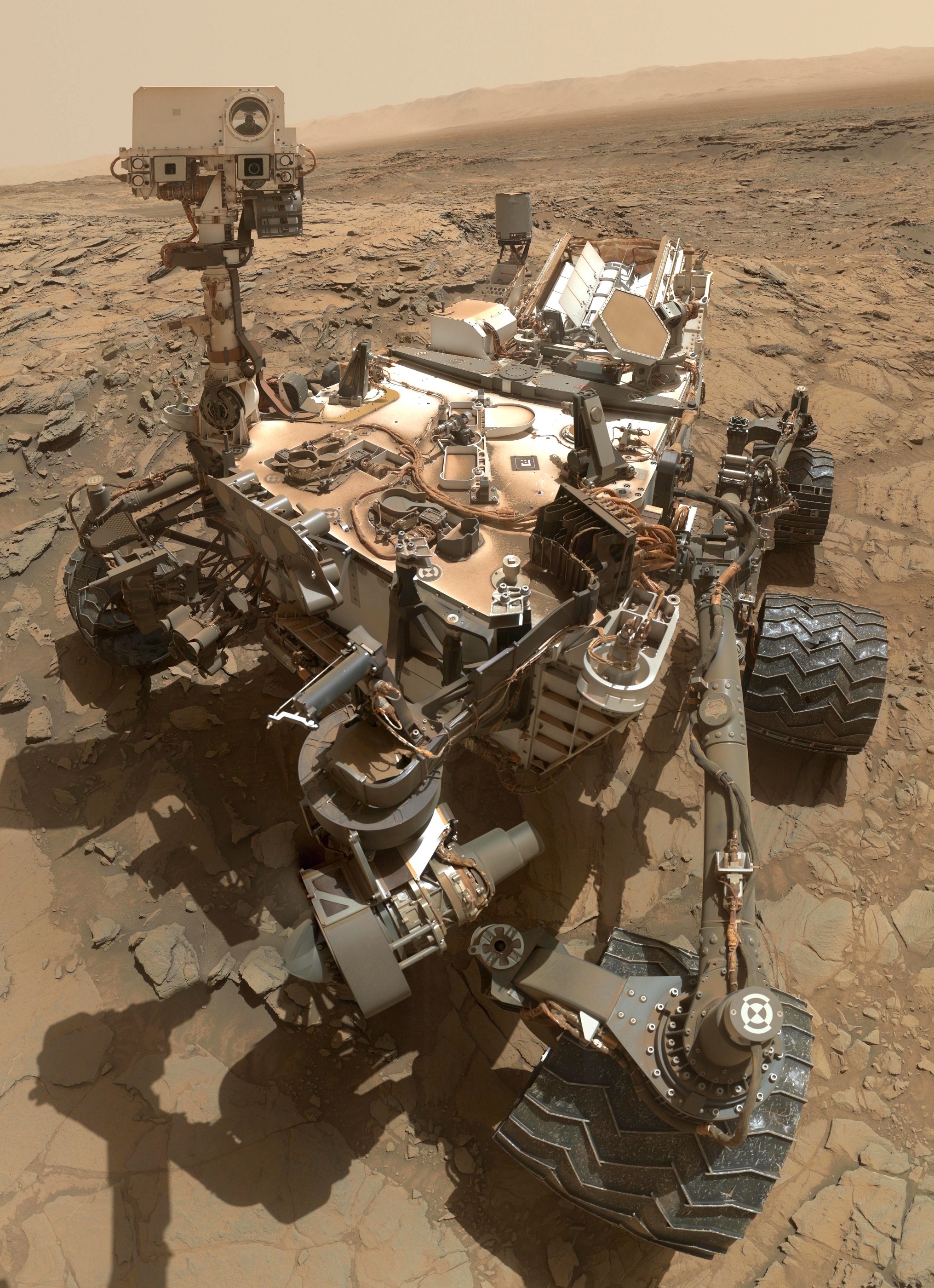 Mars rover photo