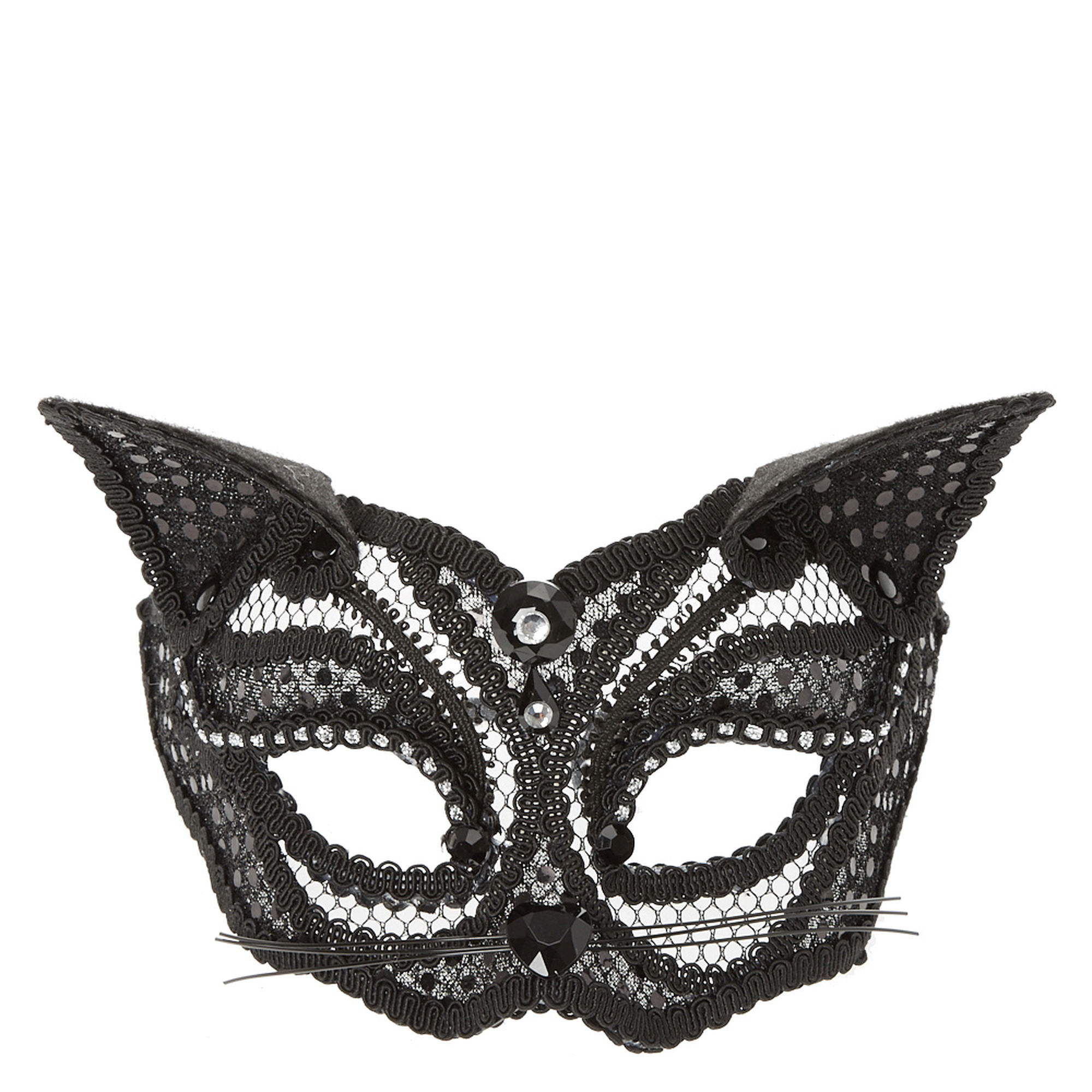 Black Cat Mask | Claire's US