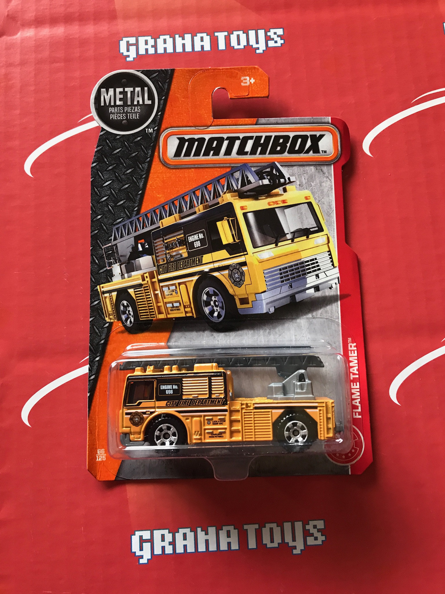 Flame Tamer #66 2017 Matchbox Case J 1 - Grana Toys