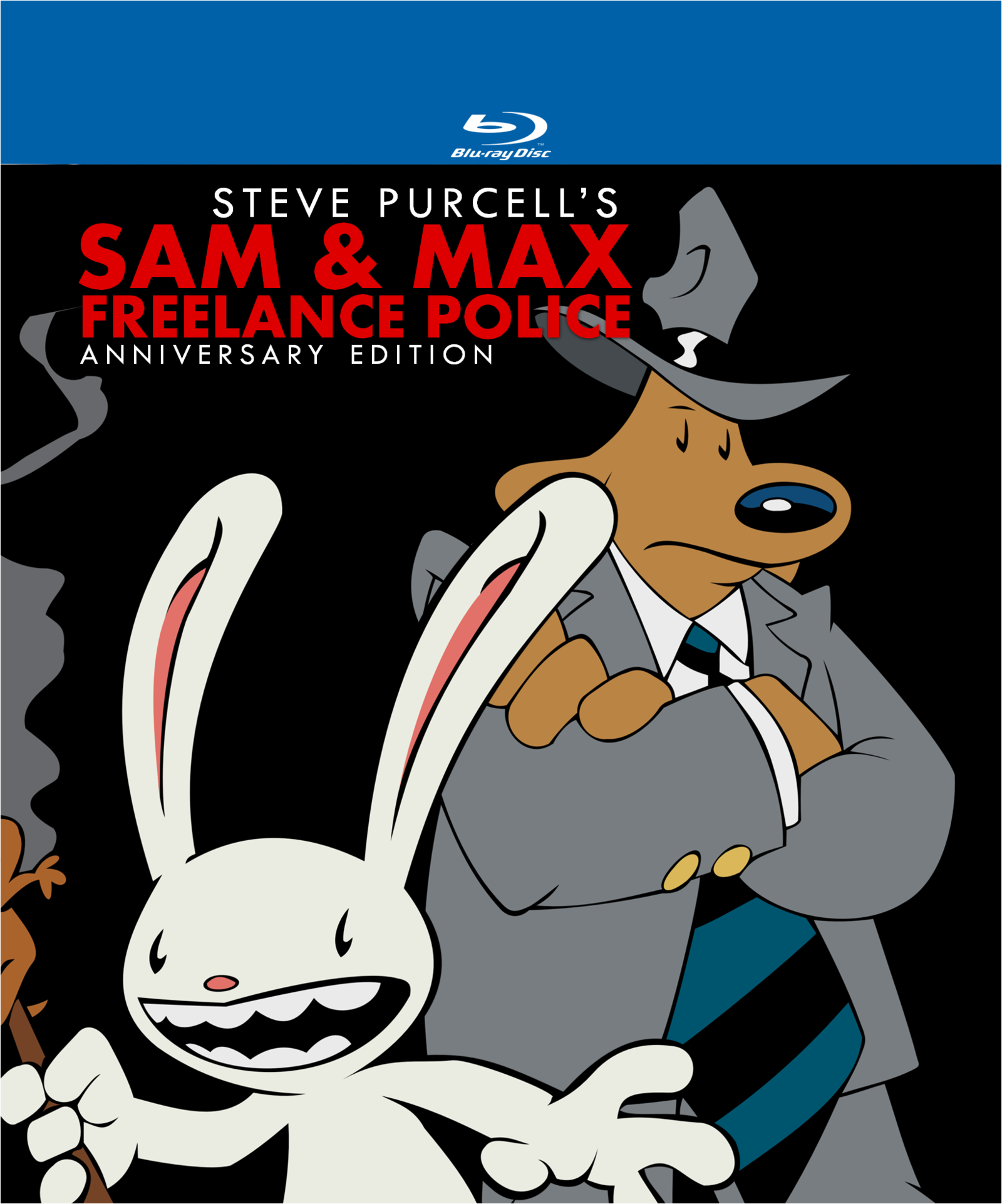 Sam and Max - Blu-ray Cover Design by FrankRT on DeviantArt