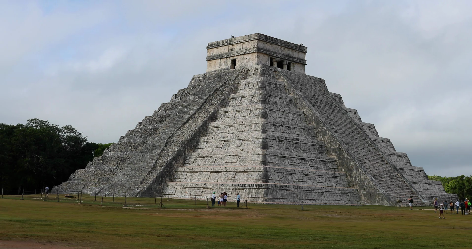Mayan El Castillo Historic Pyramid Chichen Itza Mexico Dci 4K 222 ...