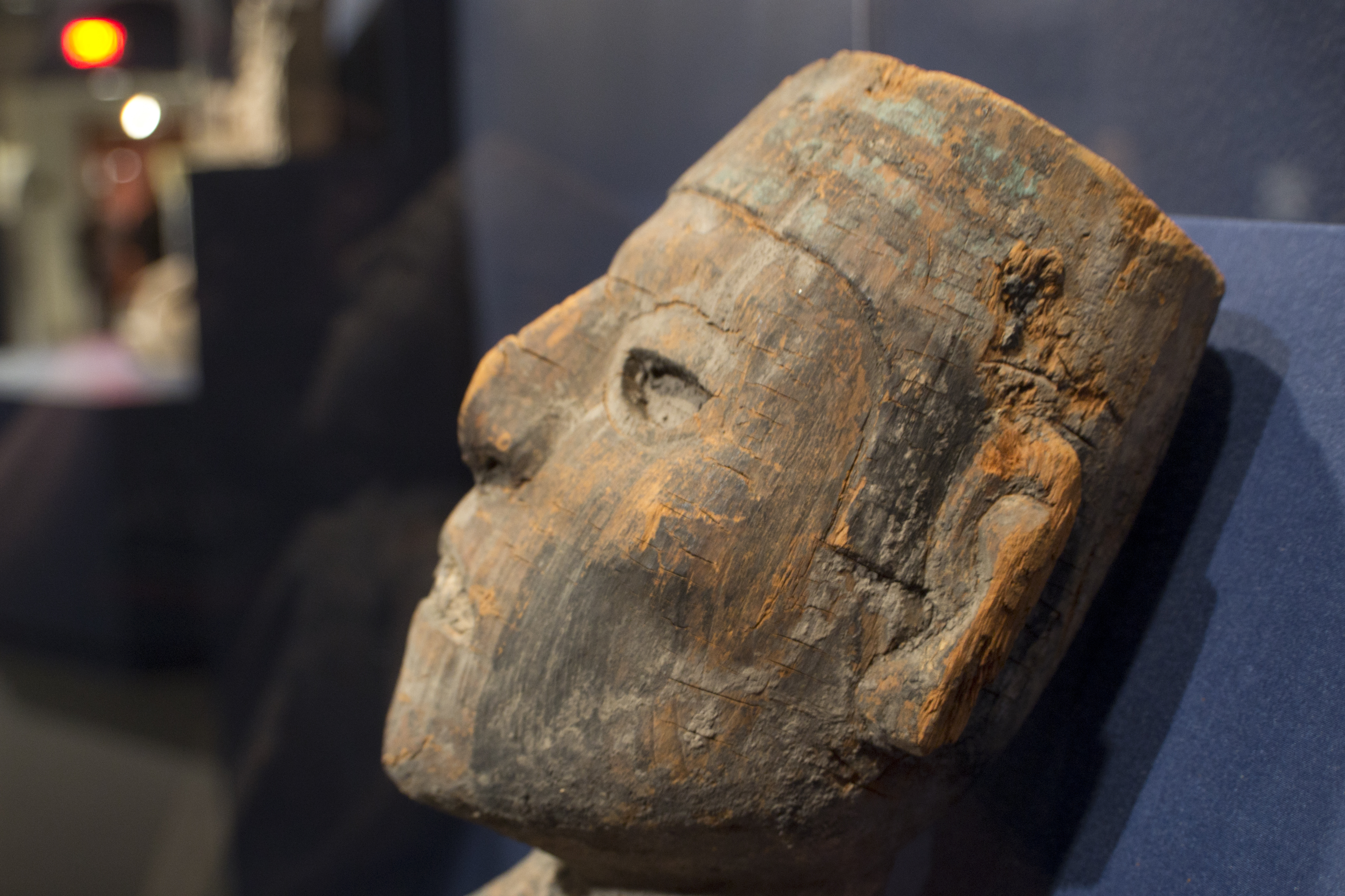 Mayan carving photo
