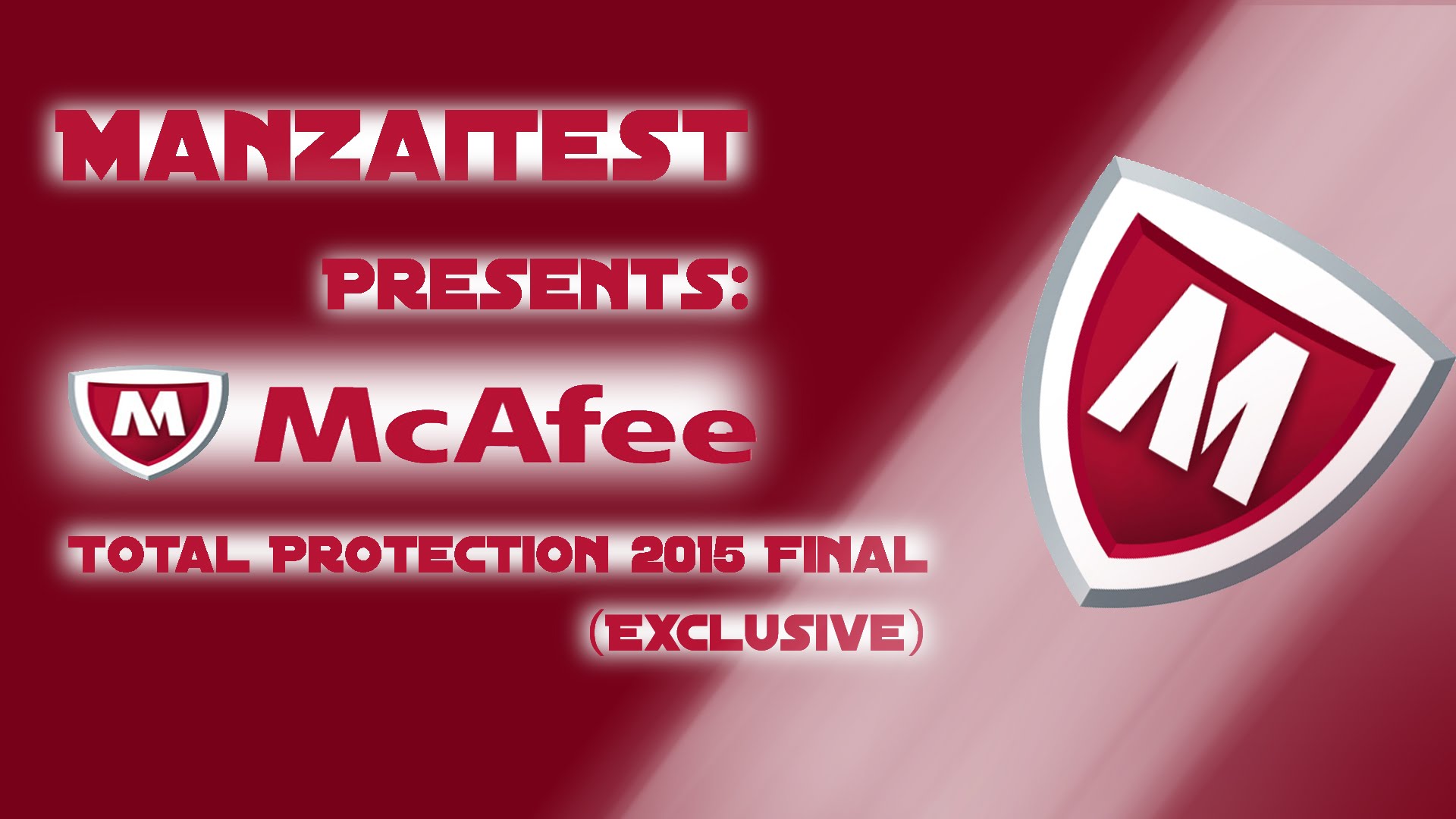 Exclusive - Test Musical] McAfee Total Protection 2015 Final - YouTube