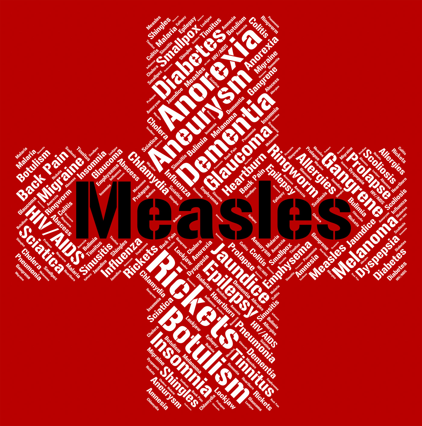 Measles word means kopliks spots and ailment photo