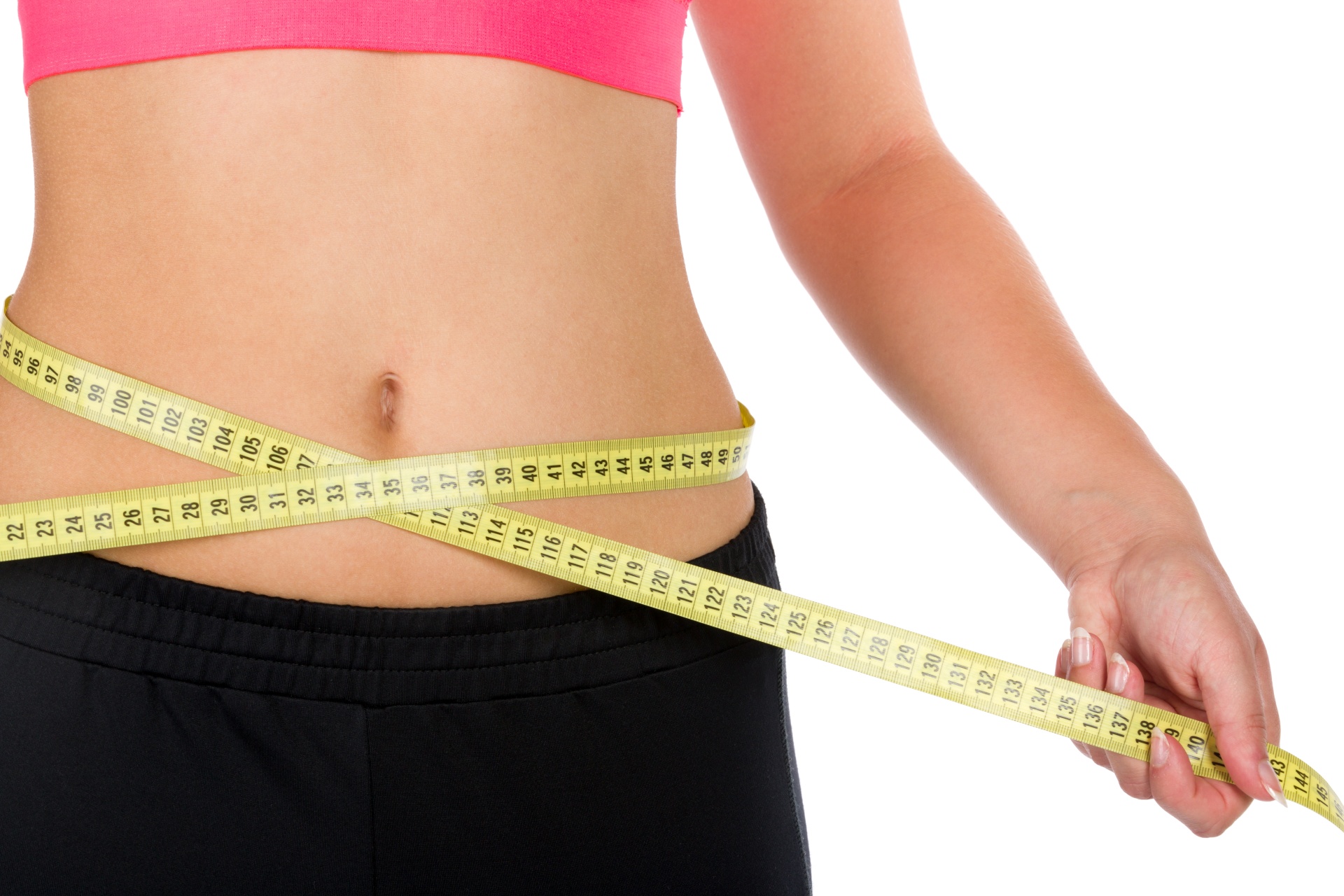 Fit Belly And Tape Measure Free Stock Photo - Public Domain Pictures