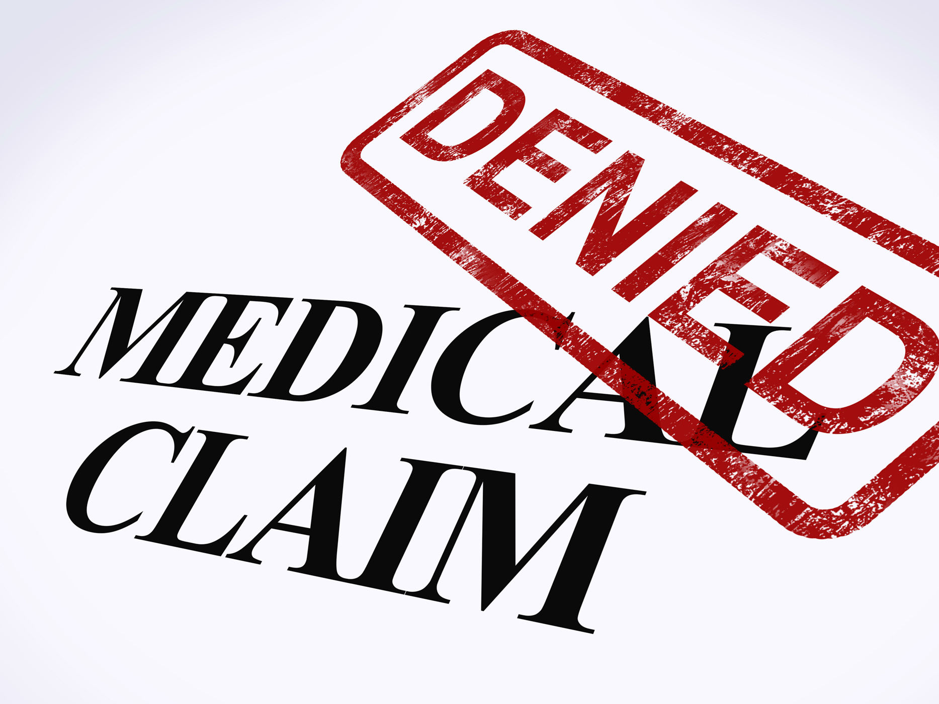 Medical Claim Denied Stamp Shows Unsuccessful Medical Reimbursement, Application, Refuse, Paperwork, Patient, HQ Photo