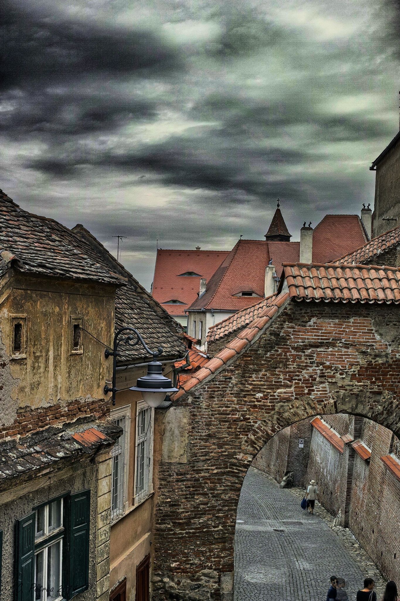 old city wall of sibiu in hdr by Christian Petrea on 500px ...