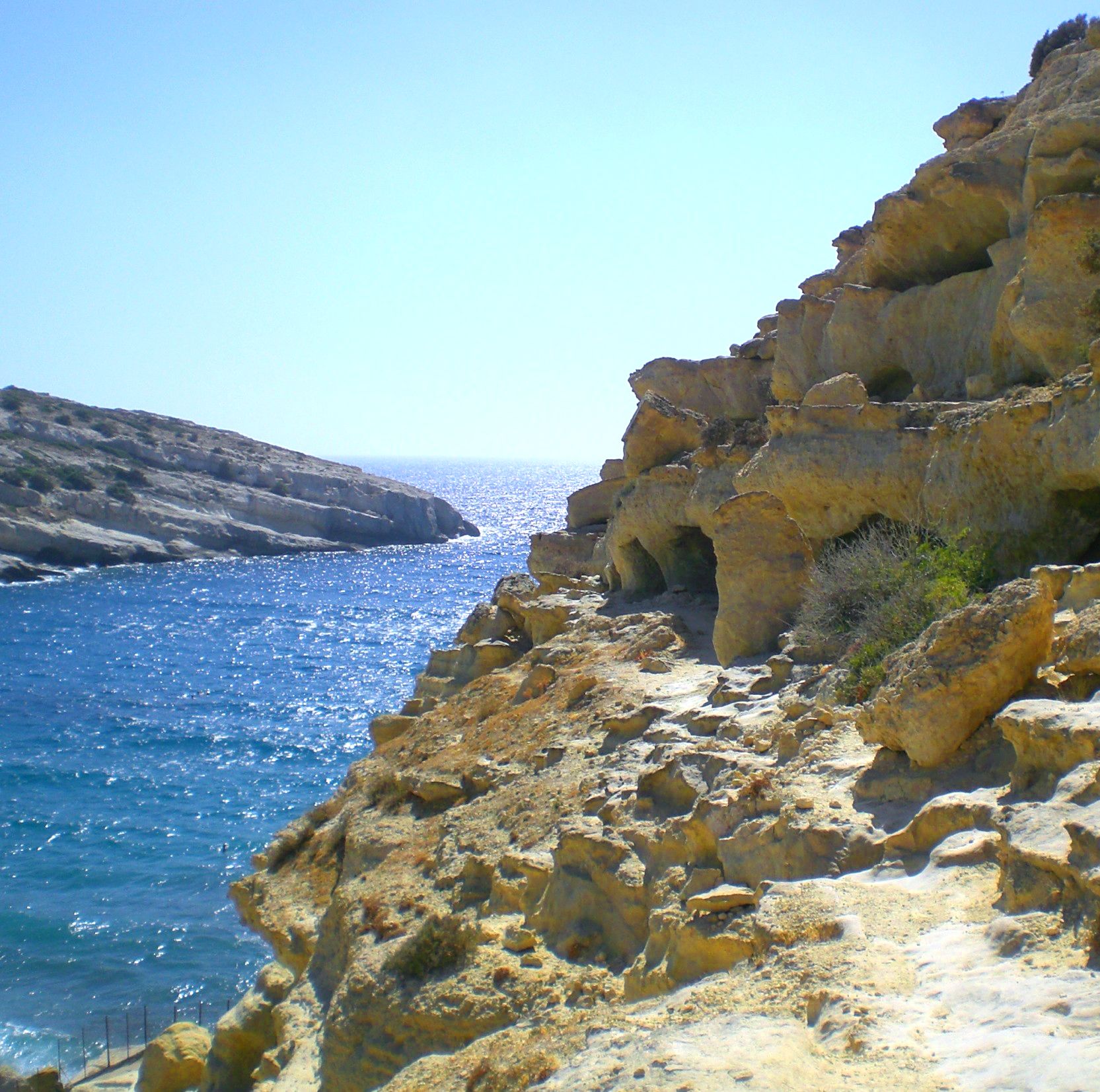 Matala Beach, Island of Crete, Greece (photography by Andrea Arbit ...