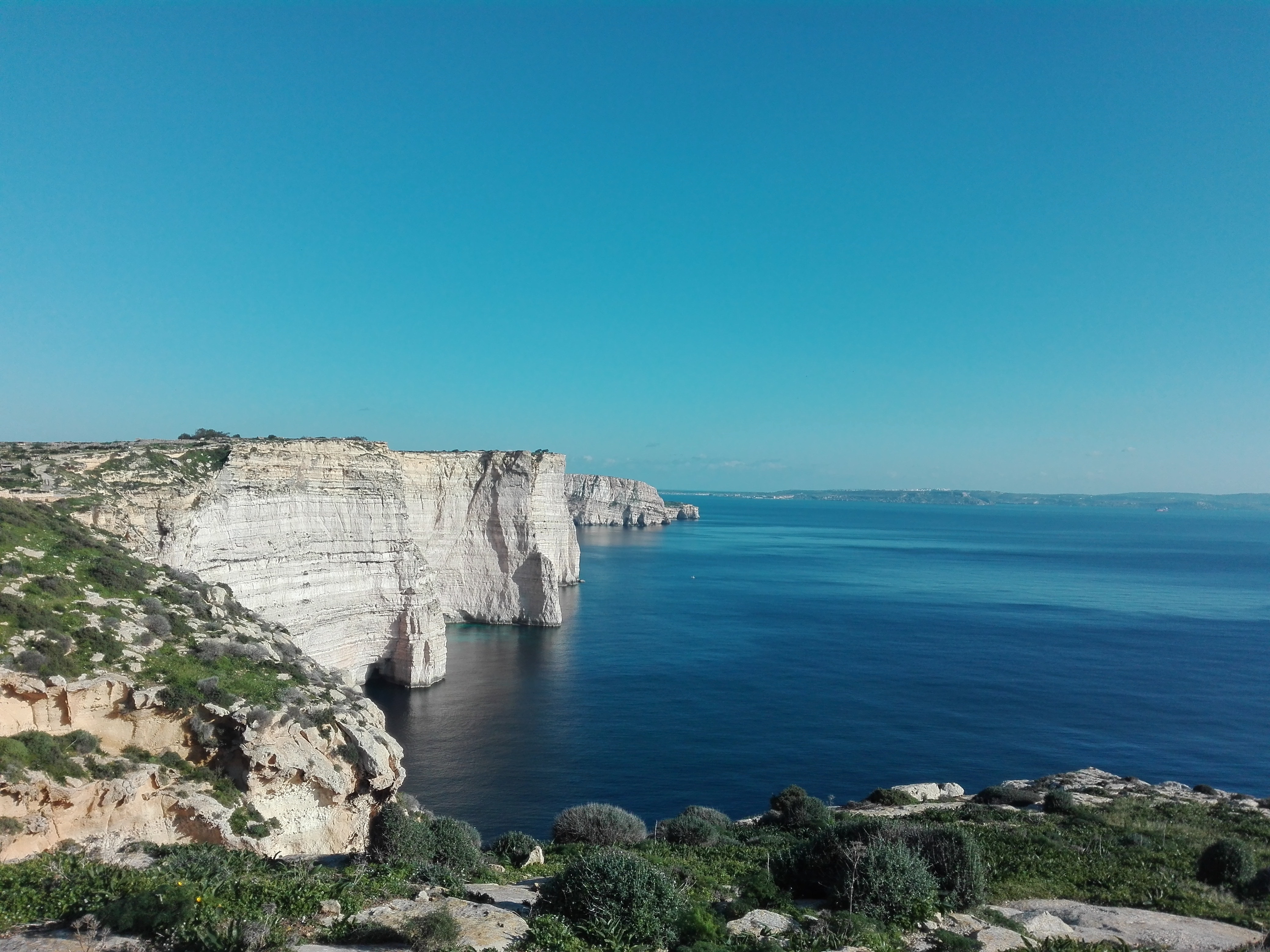Free stock photo of cliffs, mediterranean sea