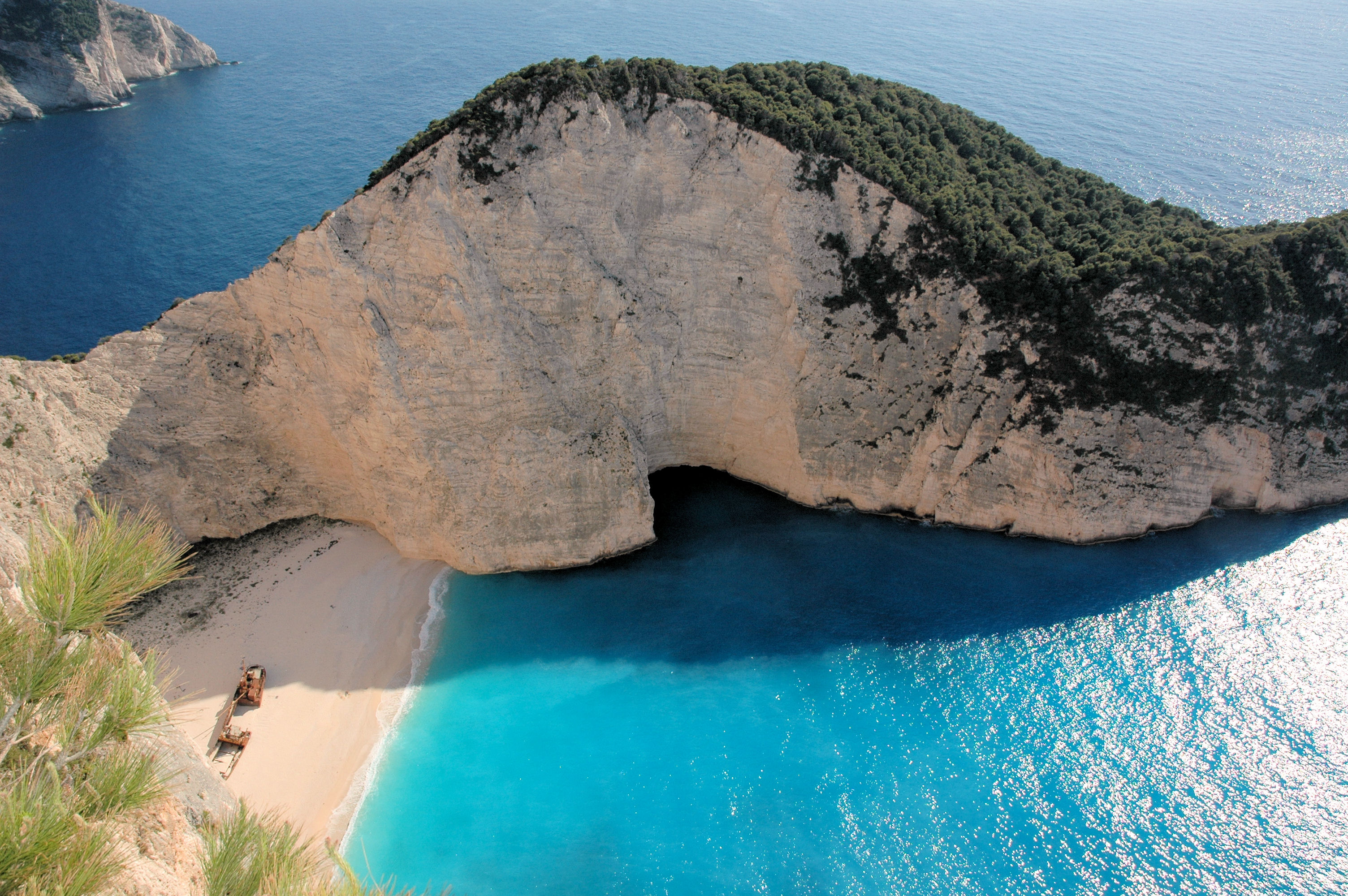 Mediterranean cliffs photo