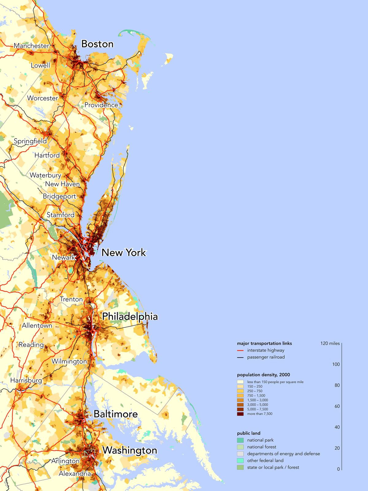 Northeast megalopolis - Wikipedia