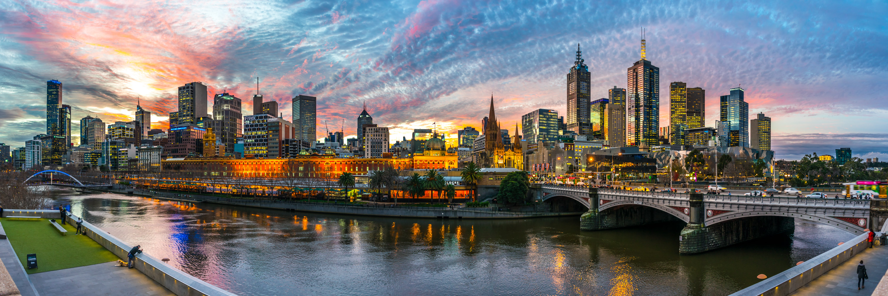 Panoramic Melbourne at its Best | Steven Wright
