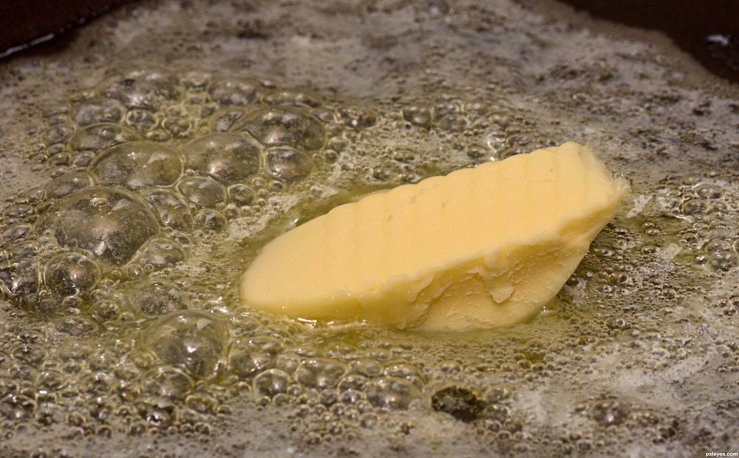 melting butter picture, by friiskiwi for: solid liquid photography ...