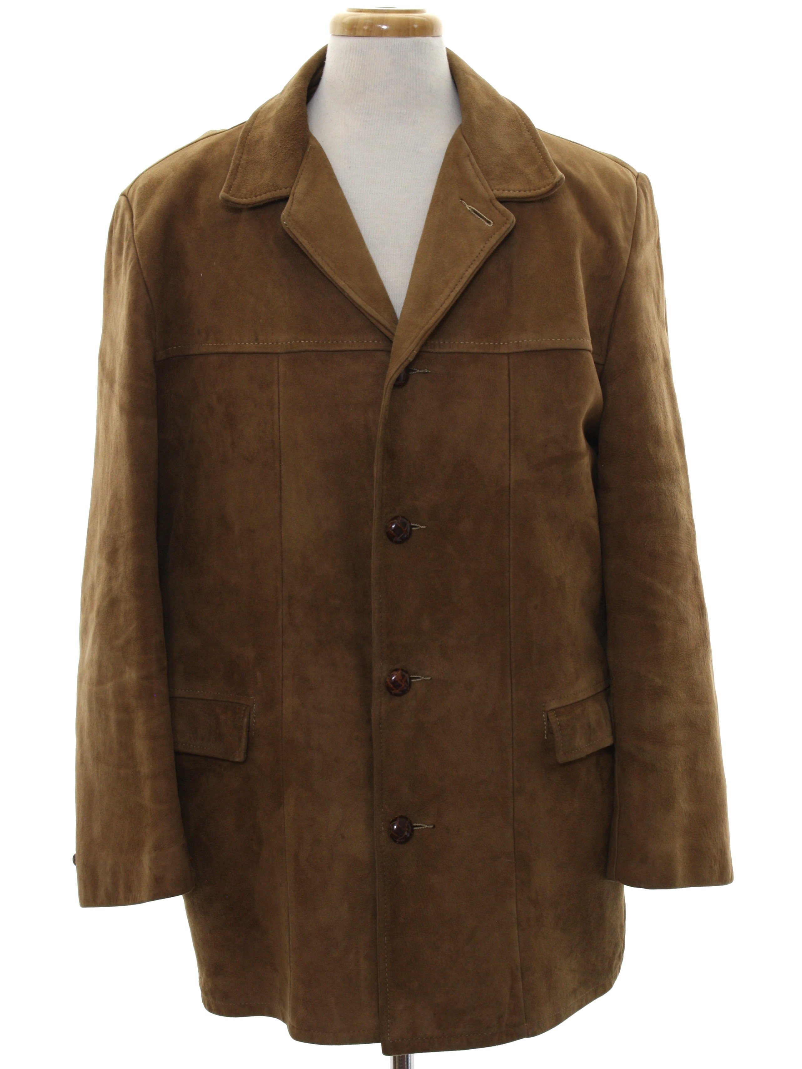Retro 1960's Leather Jacket (Montgomery Ward) : 60s -Montgomery Ward ...