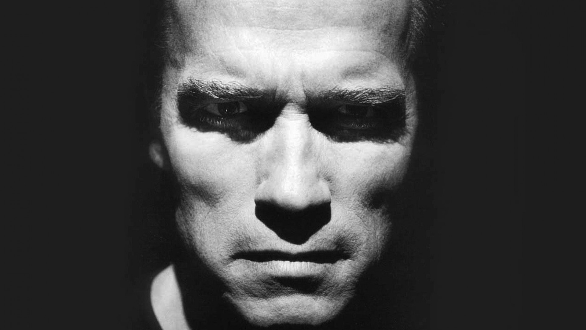 Arnold Schwarzenegger Men Grayscale Faces Wallpaper | faces ...