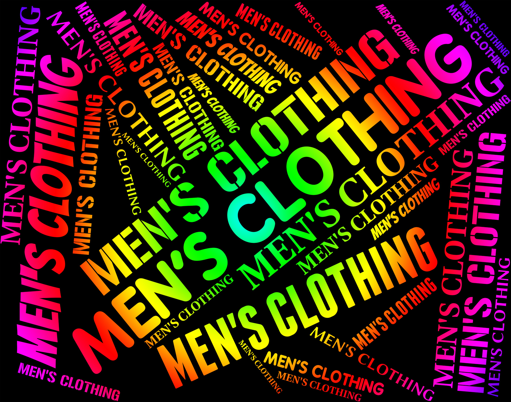 Mens clothing indicates male man and mans photo