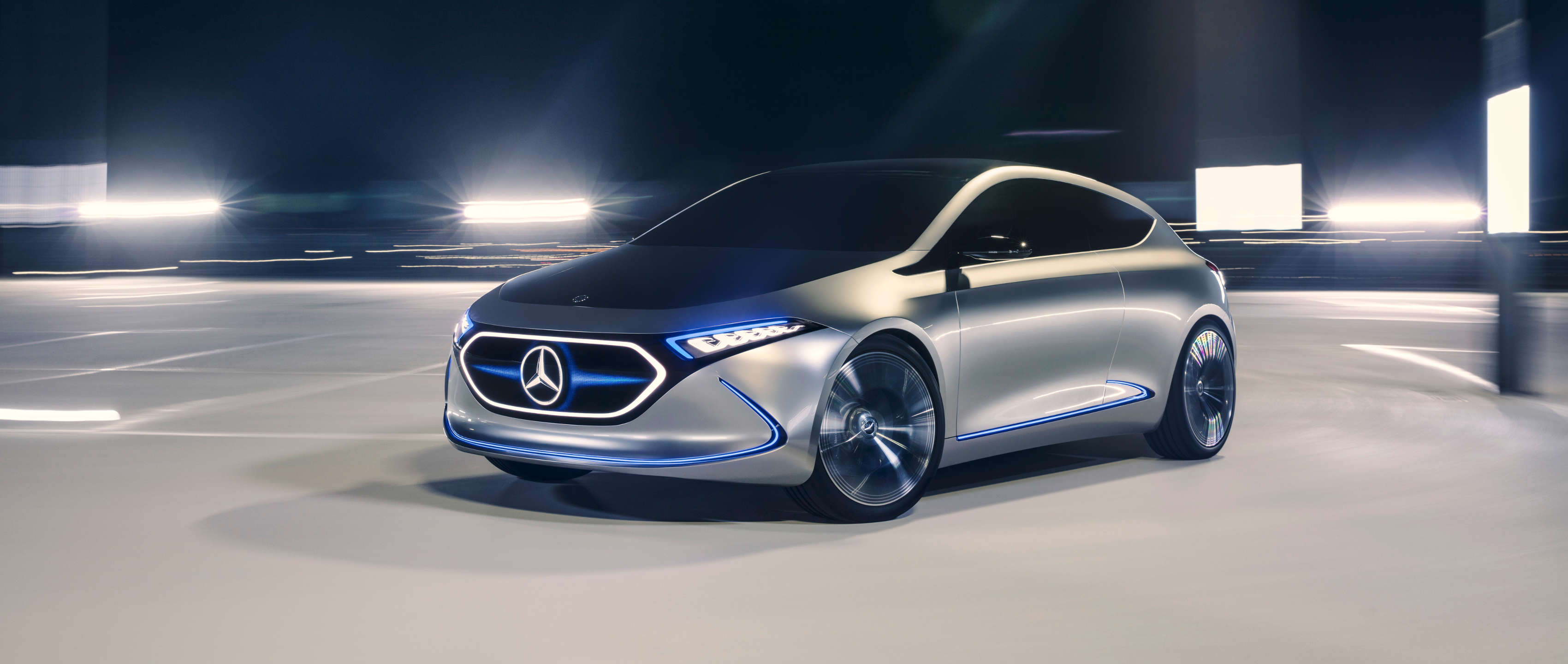 Mercedes-Benz: The Concept EQA – Electric athlete.
