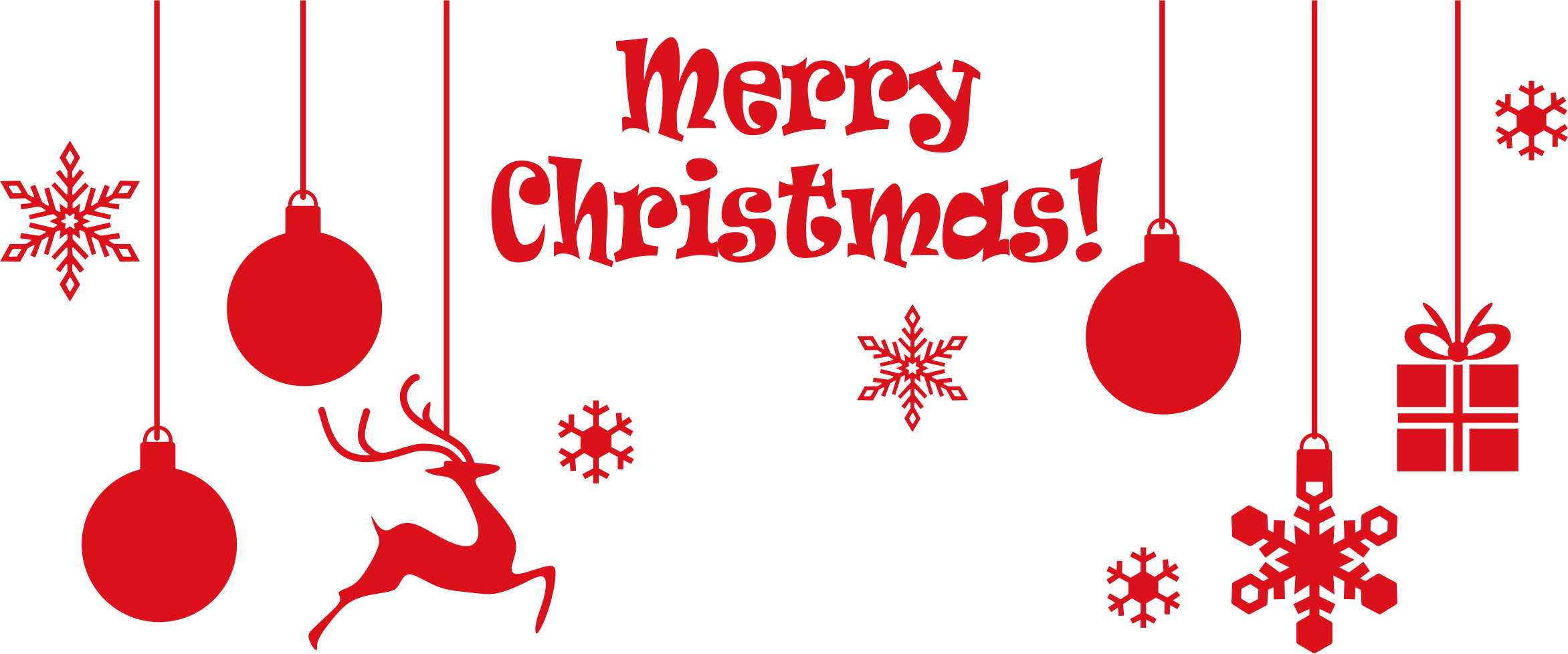 Merry Christmas Ornamental Typography Icons PNG - Free PNG and Icons ...