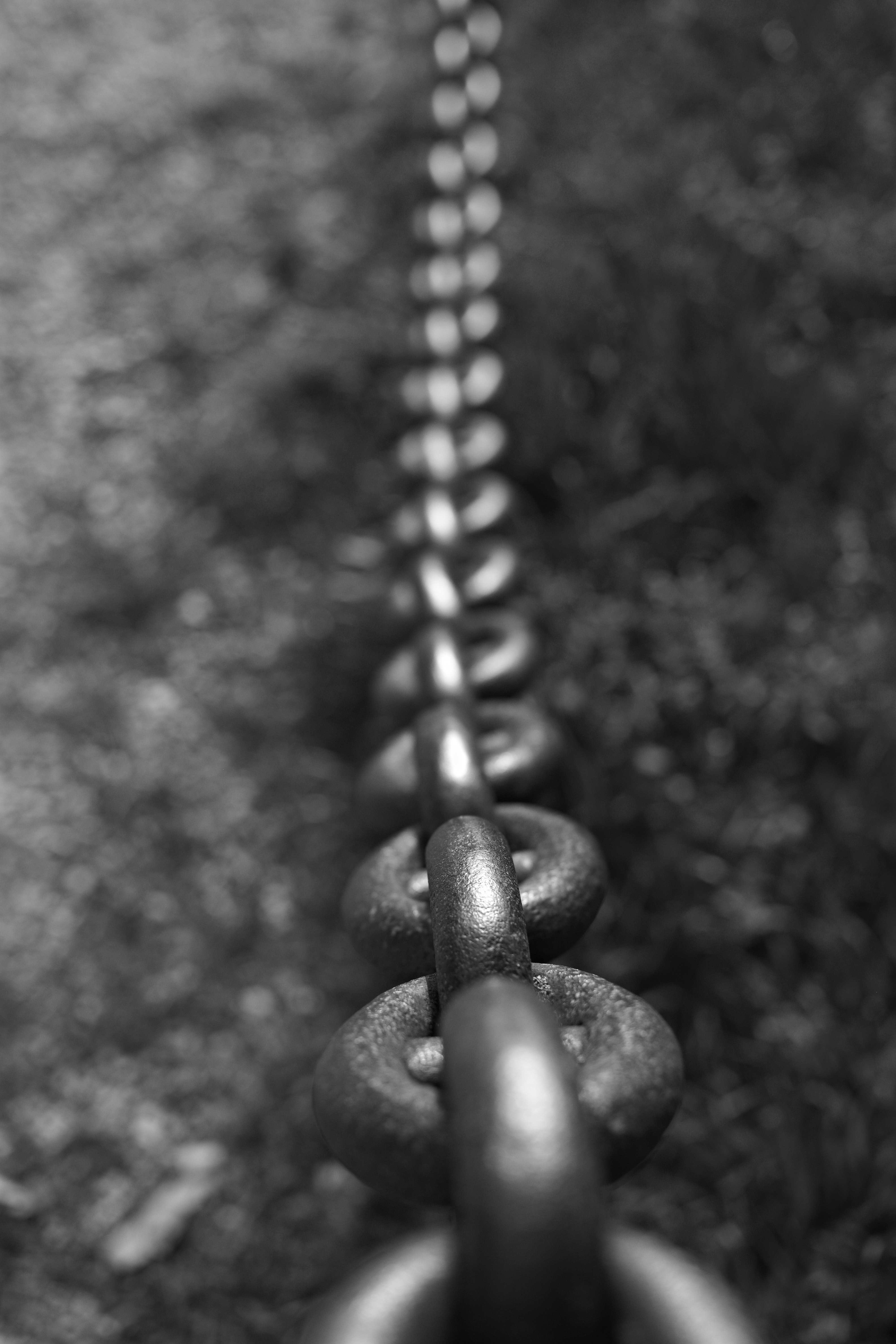 Metal Chain in Grayscale and Closeup Photo · Free Stock Photo