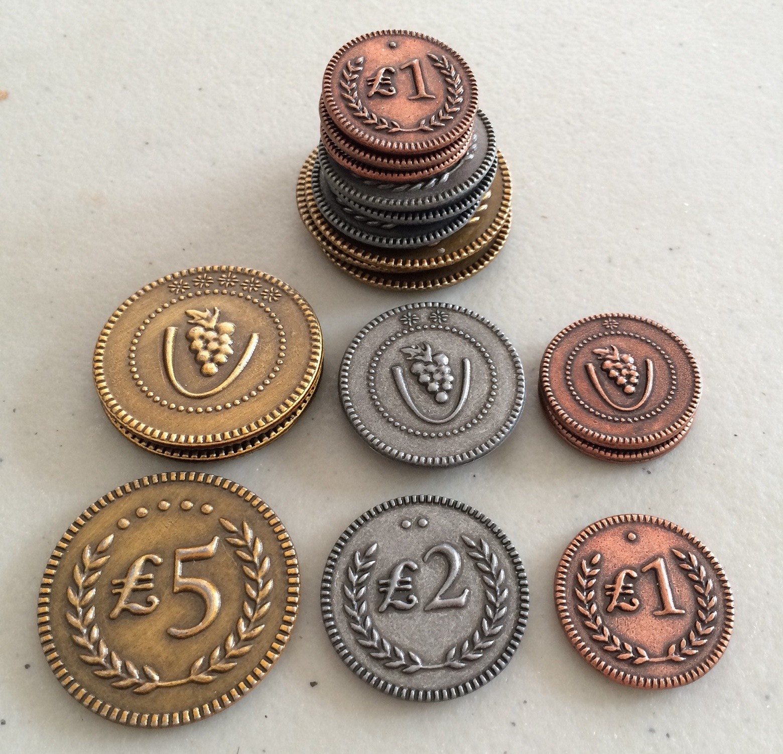 Metal coins photo