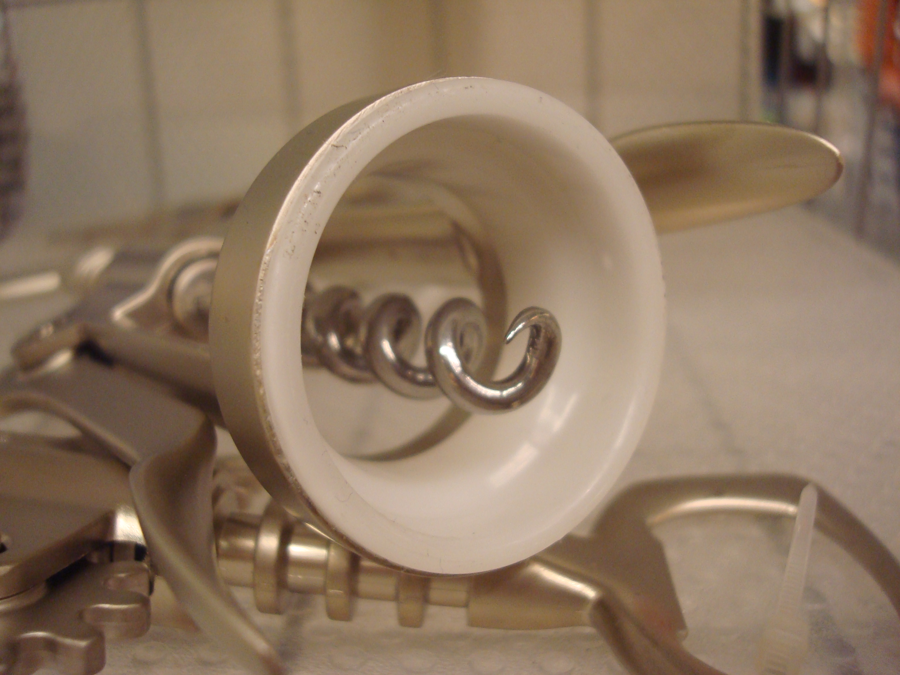 Metal corkscrew photo