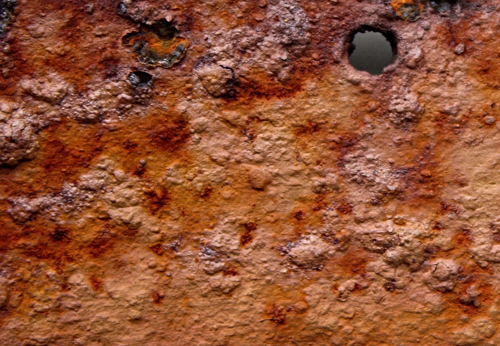 Metal corrosion texture photo