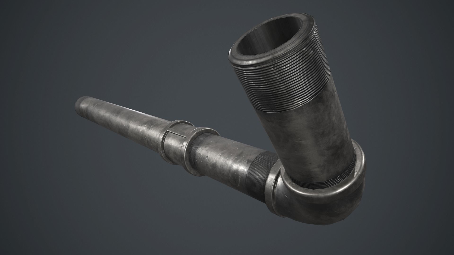 Metal Pipe Weapon PBR Game Ready 3D model | CGTrader