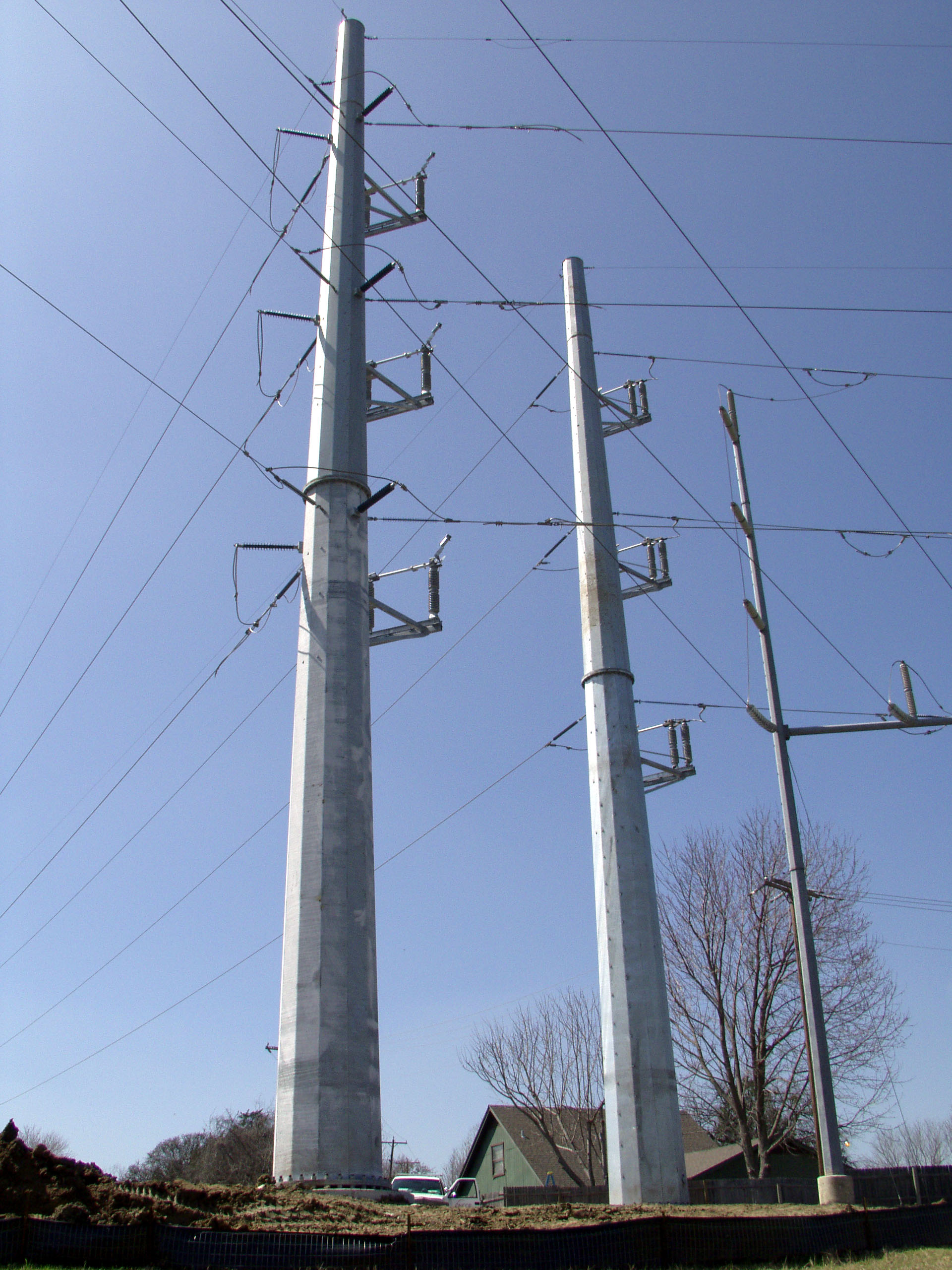 Monopoles / Transmission Poles « Falcon Steel America