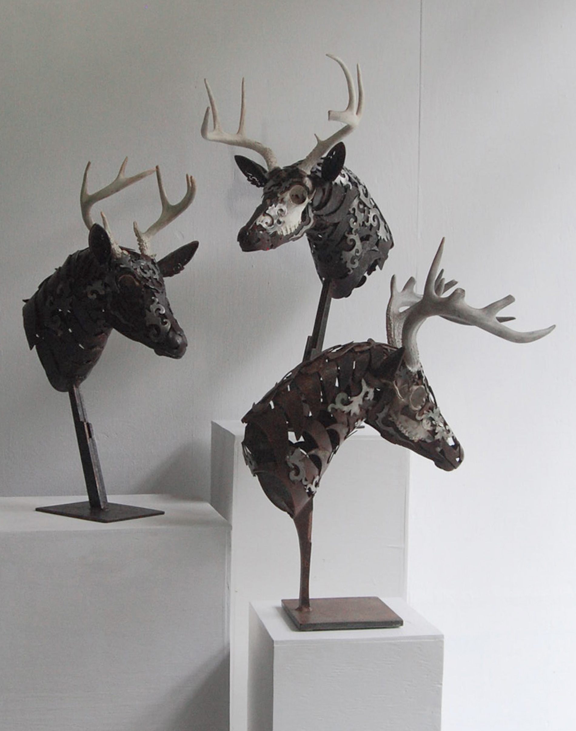 Wildlife Metal Sculpture by American Sculptor Doug Hays
