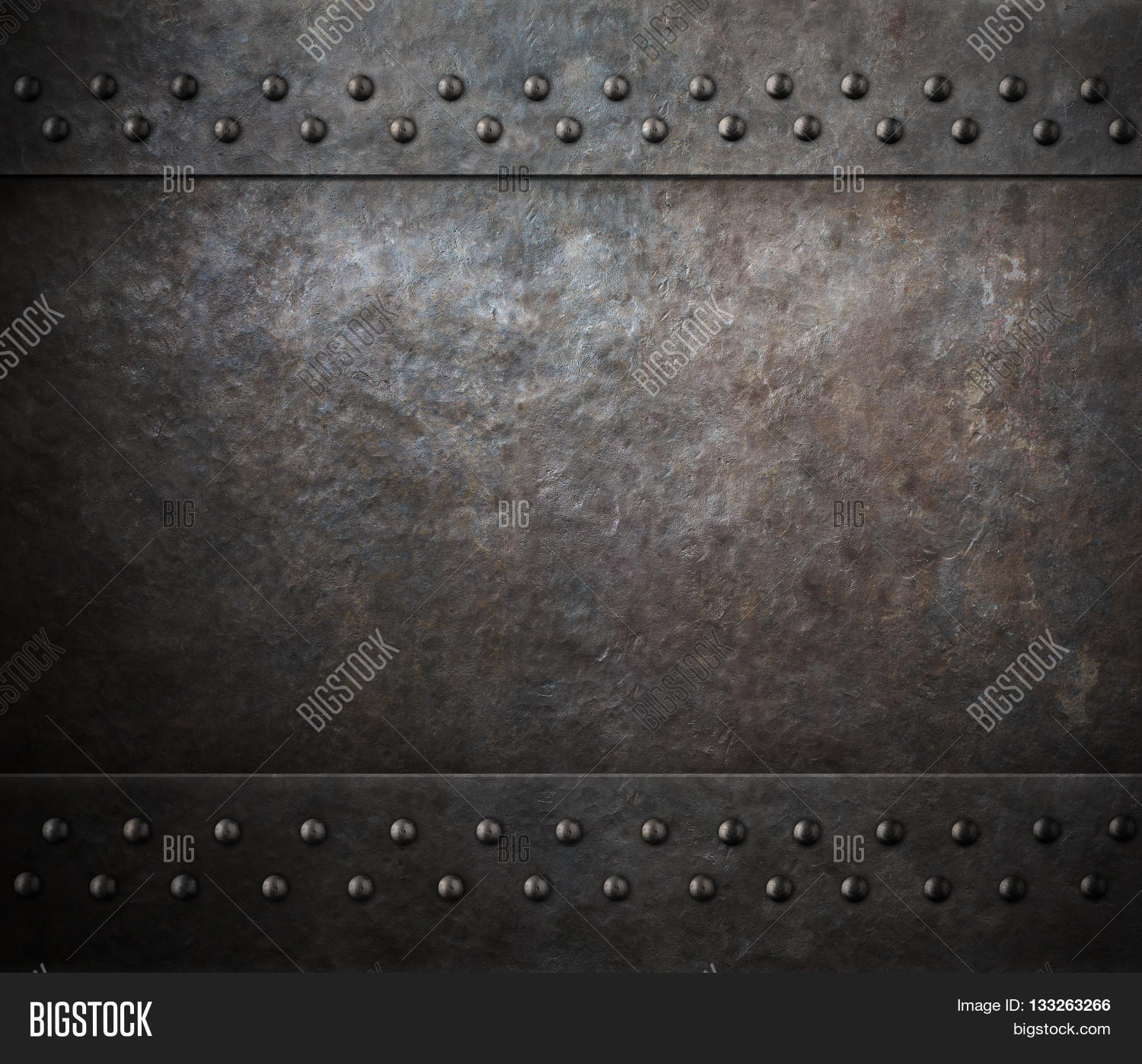 Rust Steel Metal Texture Rivets 3d Image & Photo | Bigstock