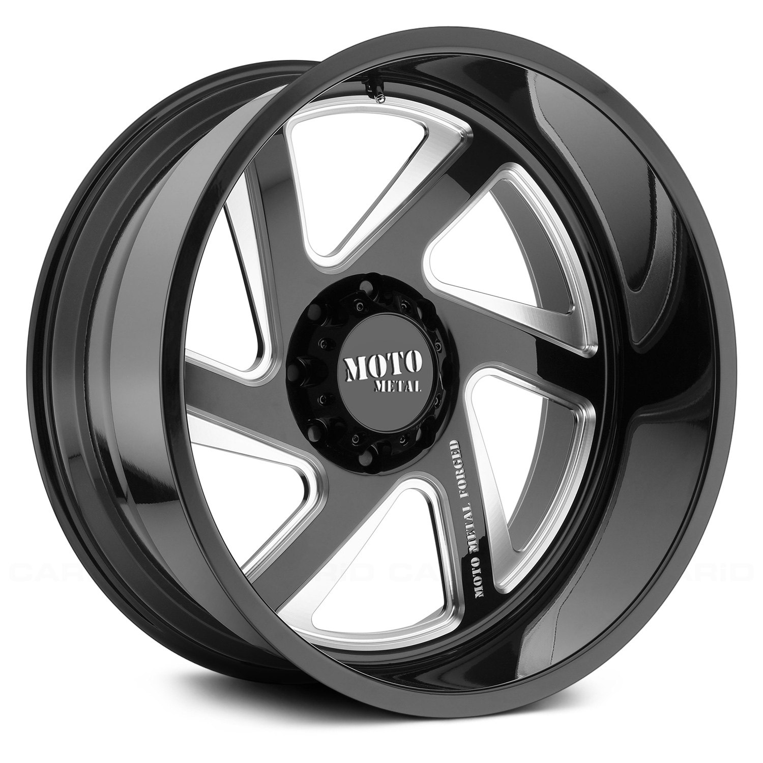 MOTO METAL® MO400 Monoblock Wheels - Gloss Black with Milled Accents ...