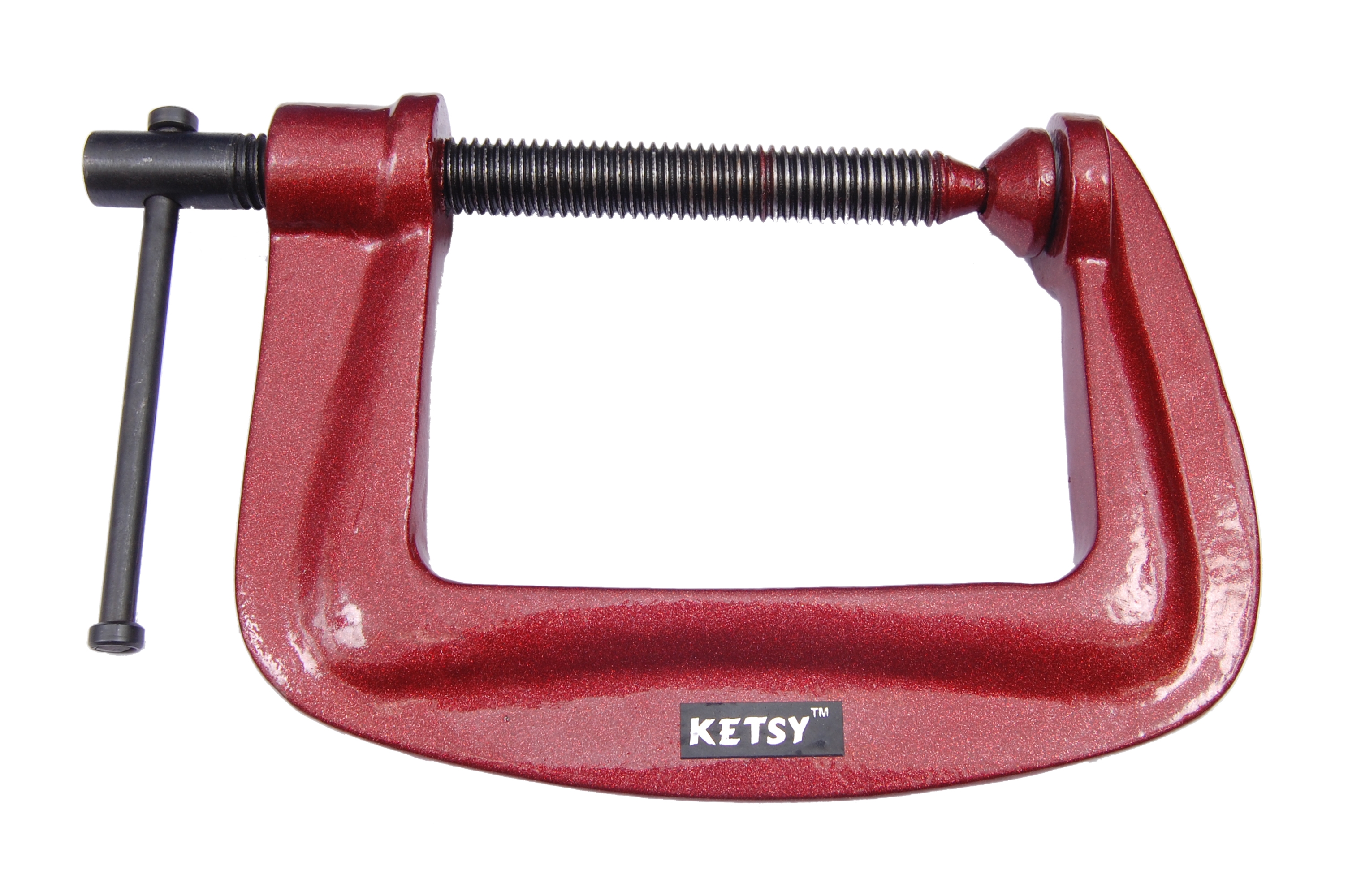 Ketsy 766 Heavy Duty C-clamp Metallic Shining (5 Inch ) | Elala