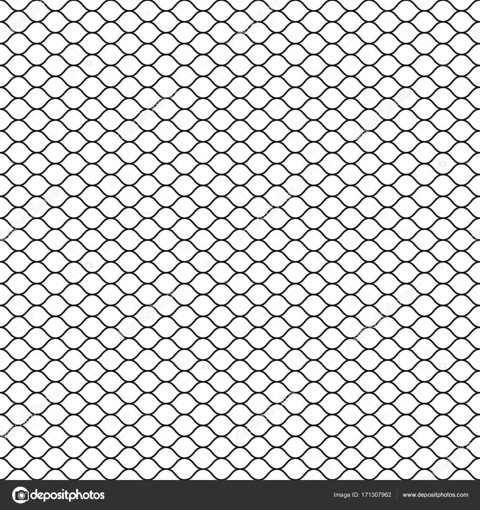 Wired fence. Chain link fence. Fish net. Net seamless pattern. Rope ...