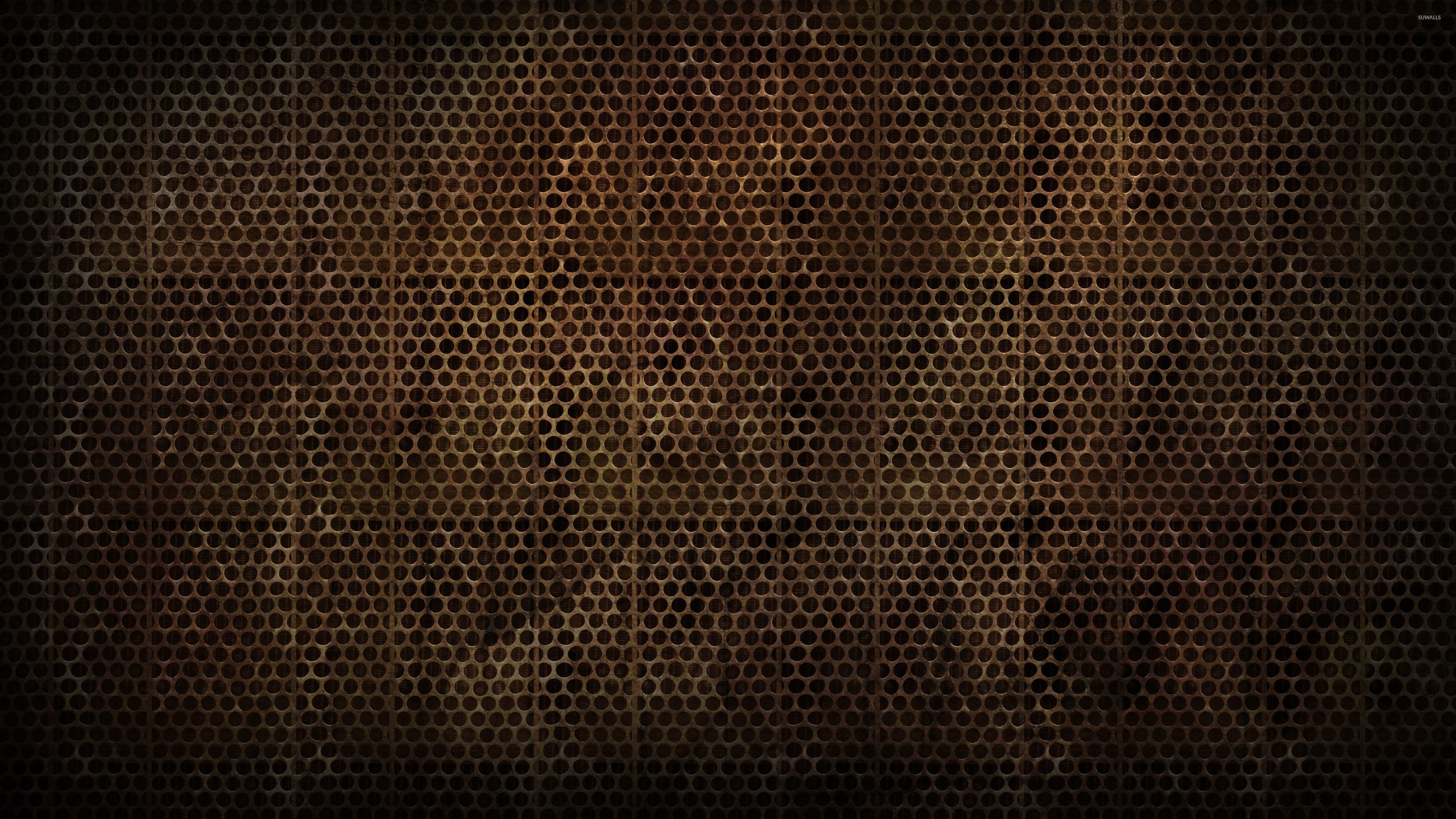 Brown metallic grid pattern wallpaper - Abstract wallpapers - #47436