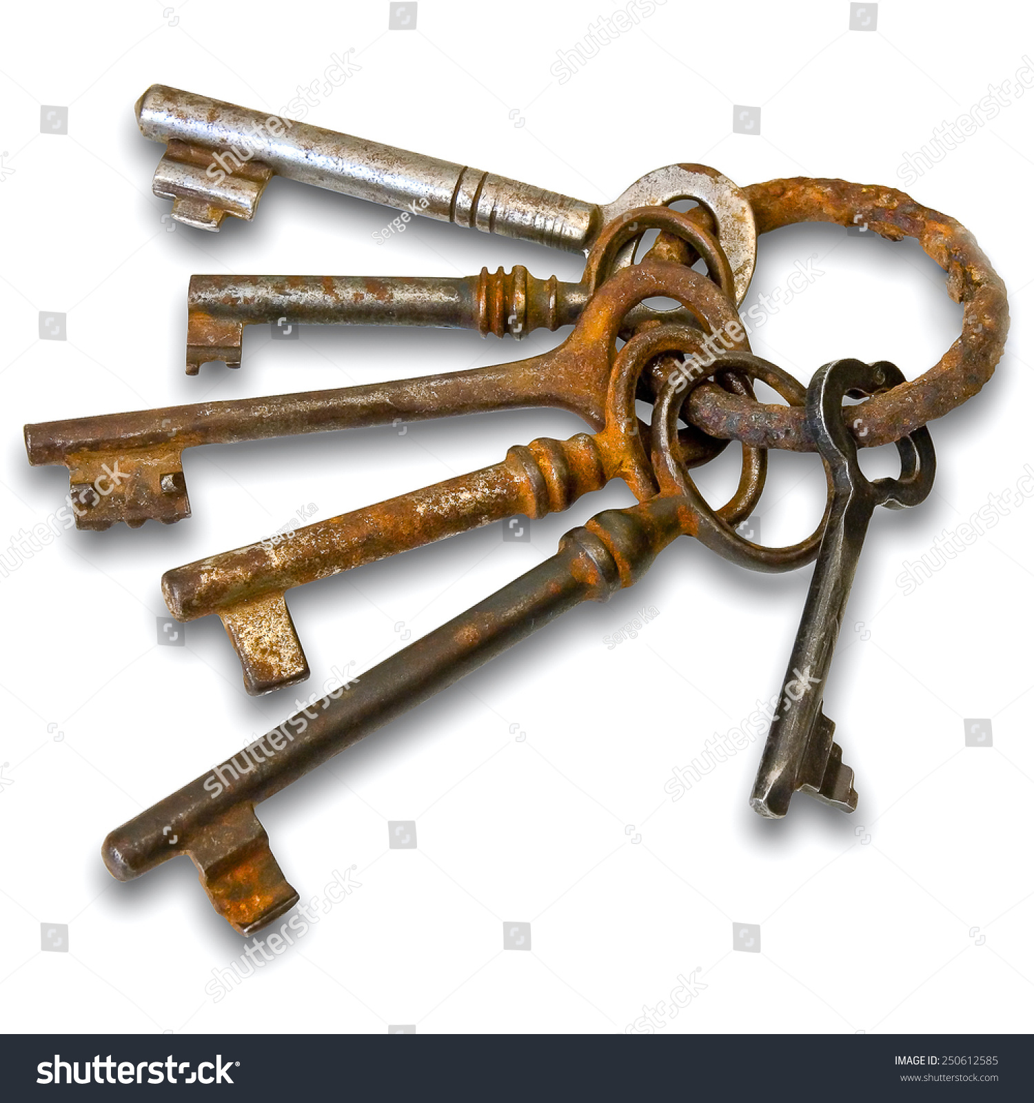 Old Keys On Metallic Ring On Stock Photo 250612585 - Shutterstock