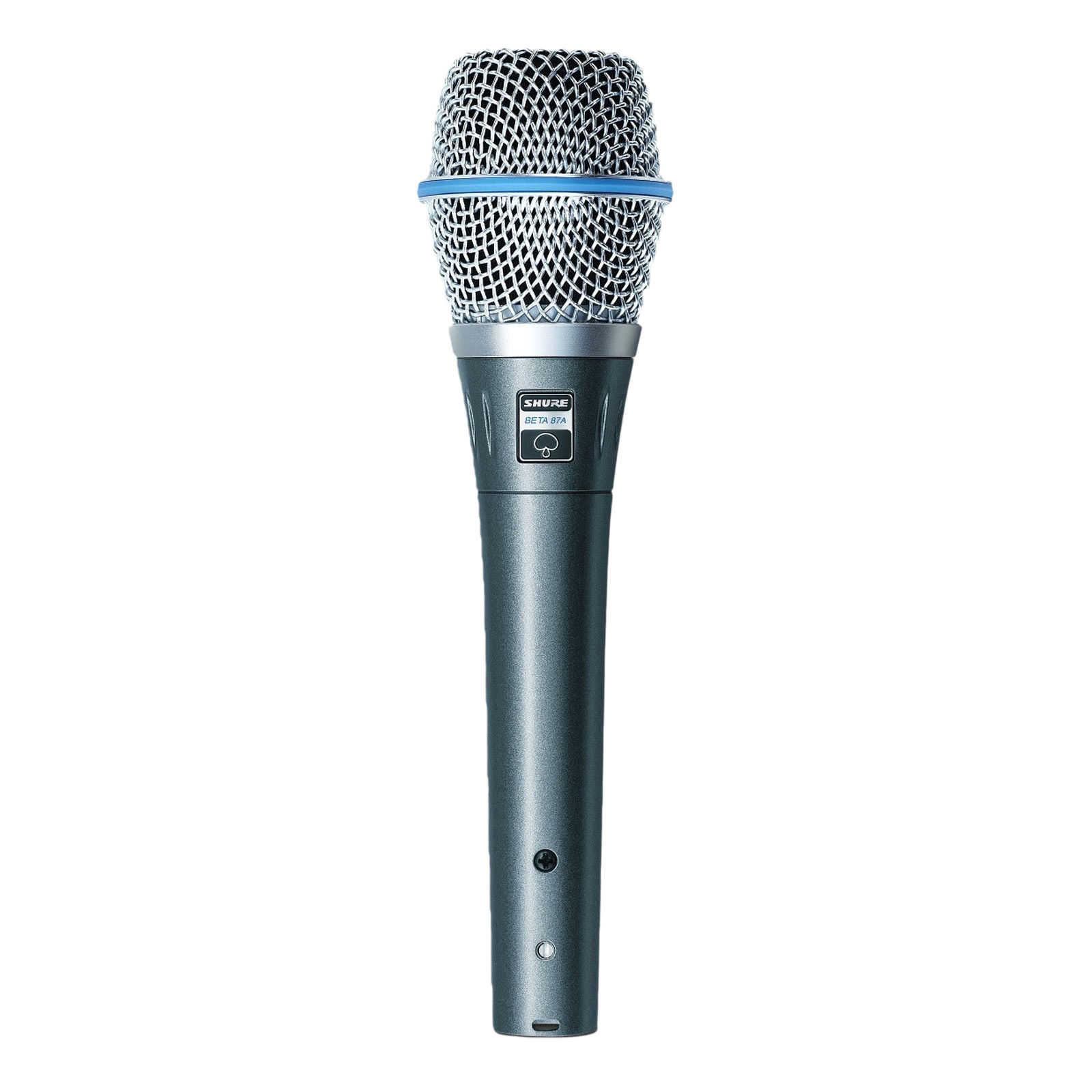 Shure Beta 87a - Microphone - Aluminum Blue Metallic | eBay