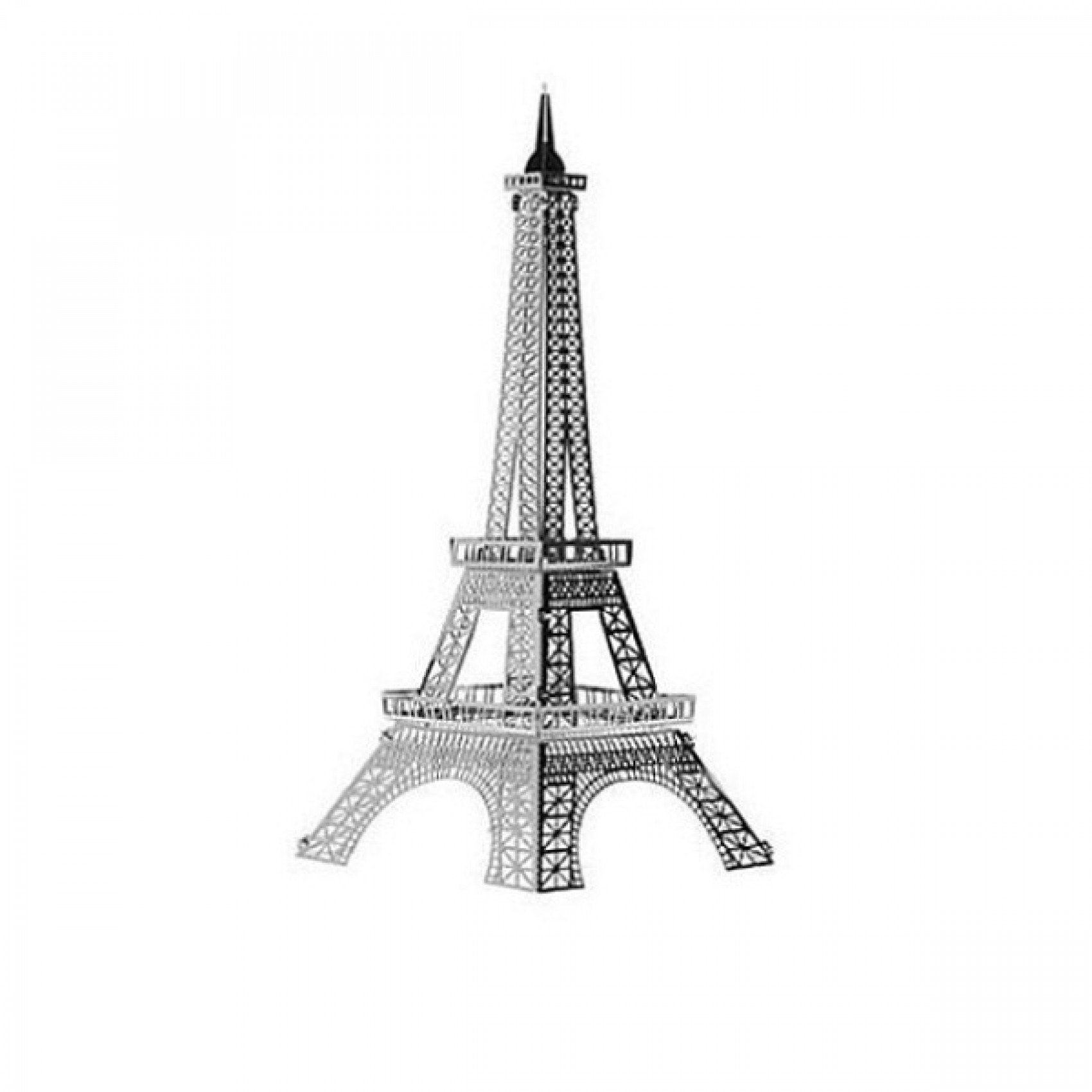 Metallic Nano Puzzle - Eiffel Tower