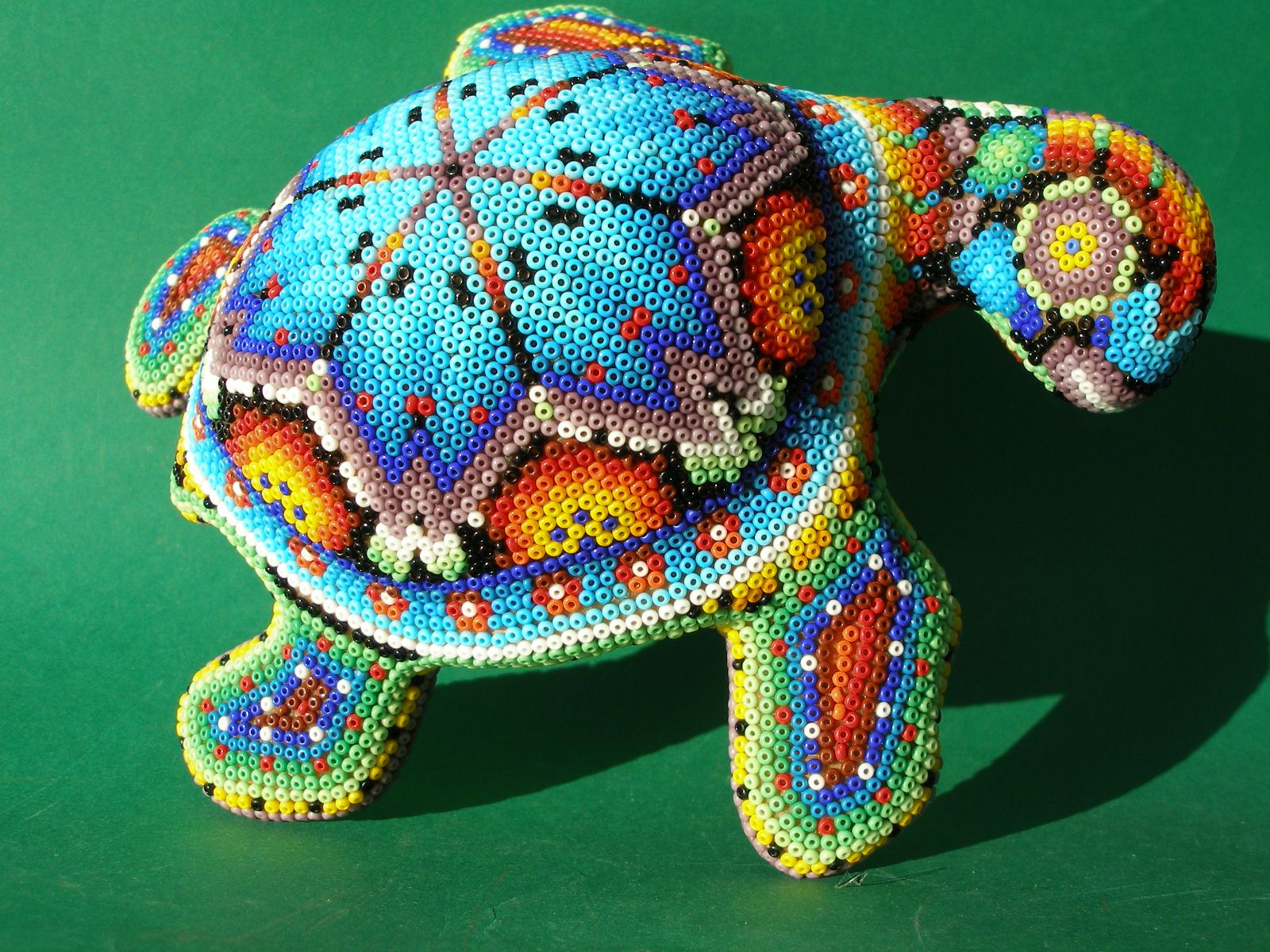 Huichol Clay Turtle - Latin - Mexican Folk Art Craft | Turtles I ...