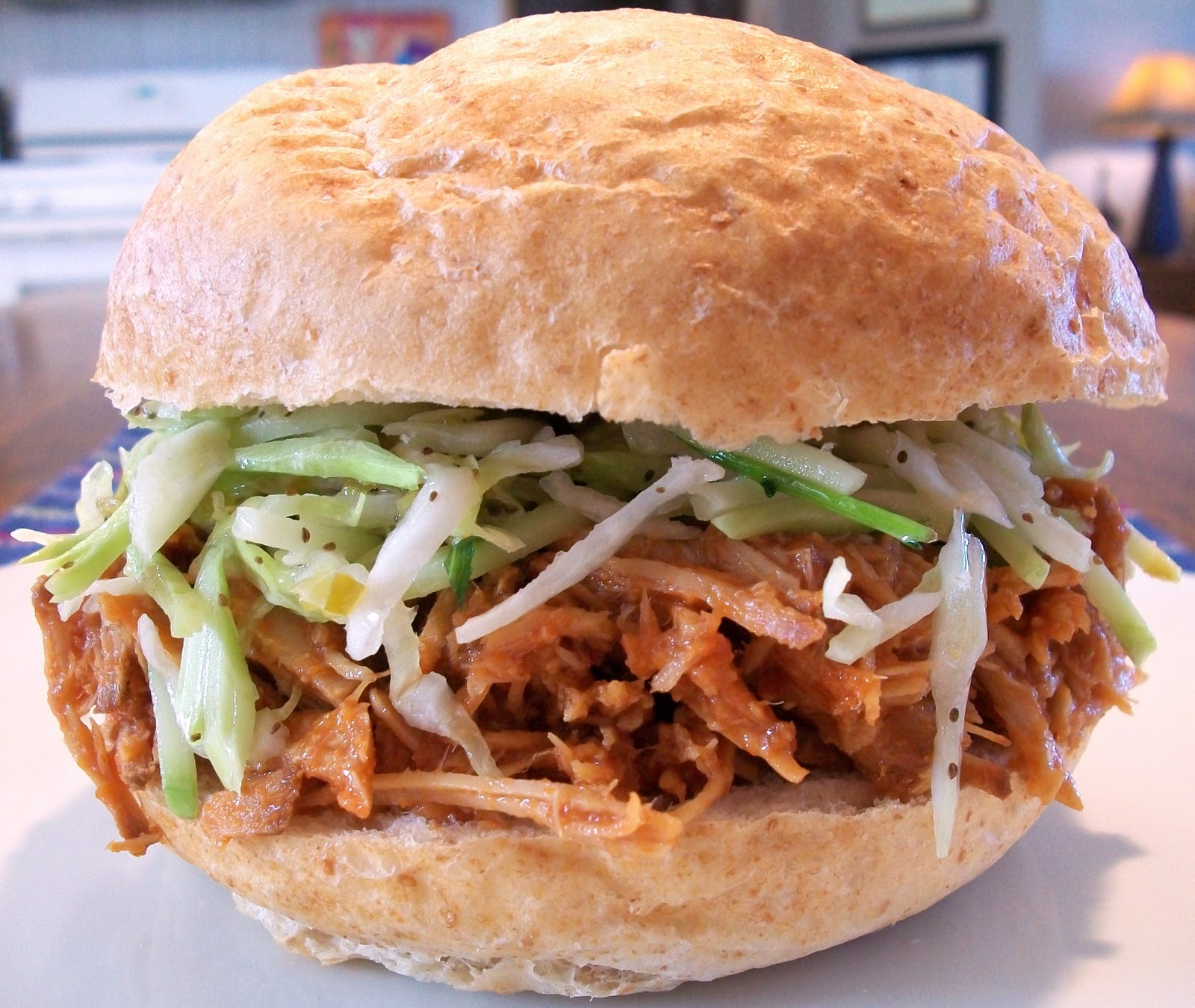 My Kind of Cooking: Pulled Pork Sandwiches with Mexican Coleslaw