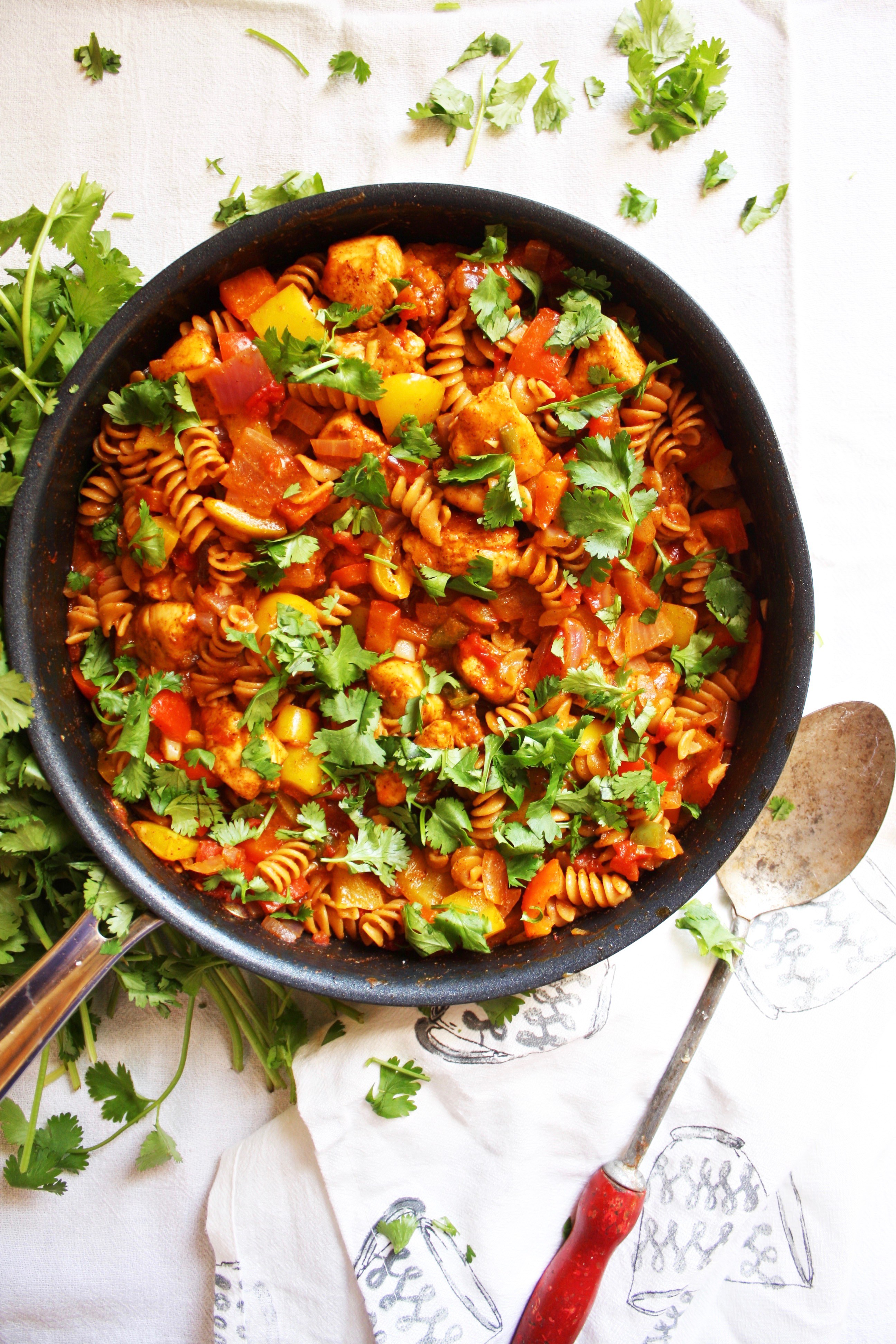 One Pot Mexican Pasta Skillet