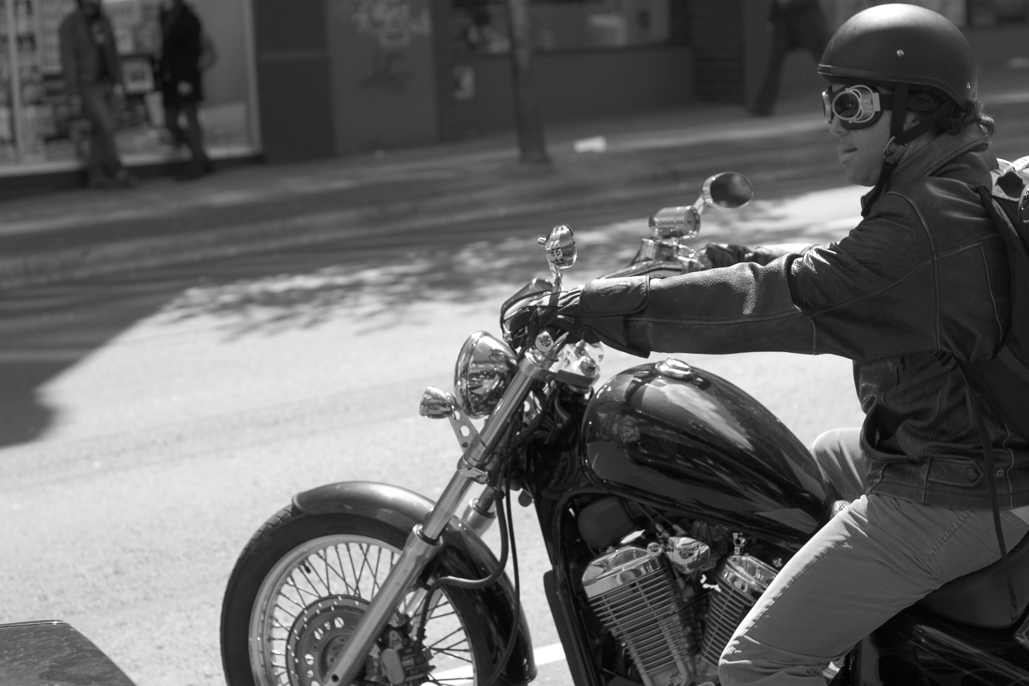 Michael fergusson's honda motorcycle - 7 photo